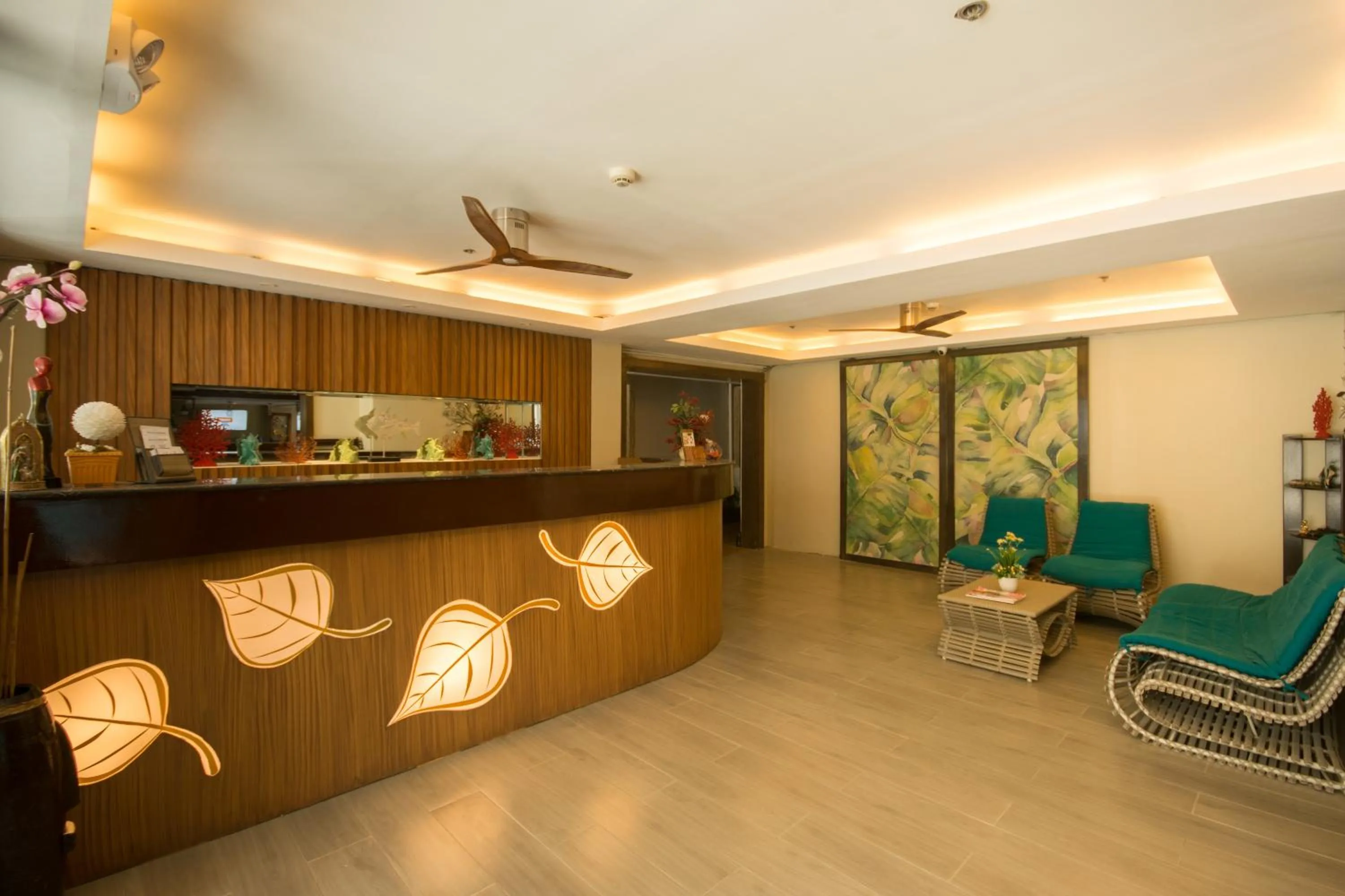 Lobby or reception in Boracay Haven Resort