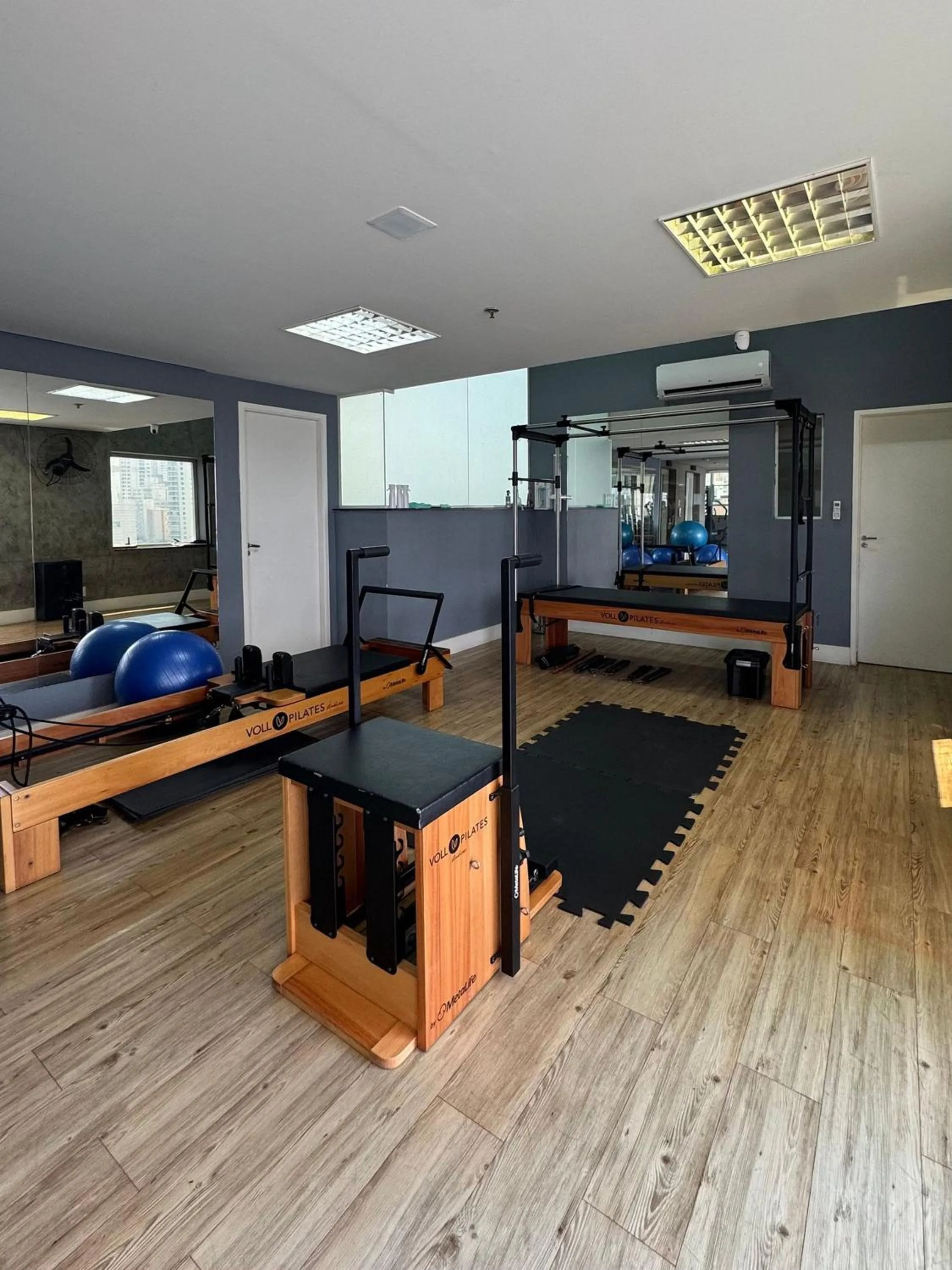 Fitness centre/facilities, Bed in Get a Flat 1103/Jardins /Paulista