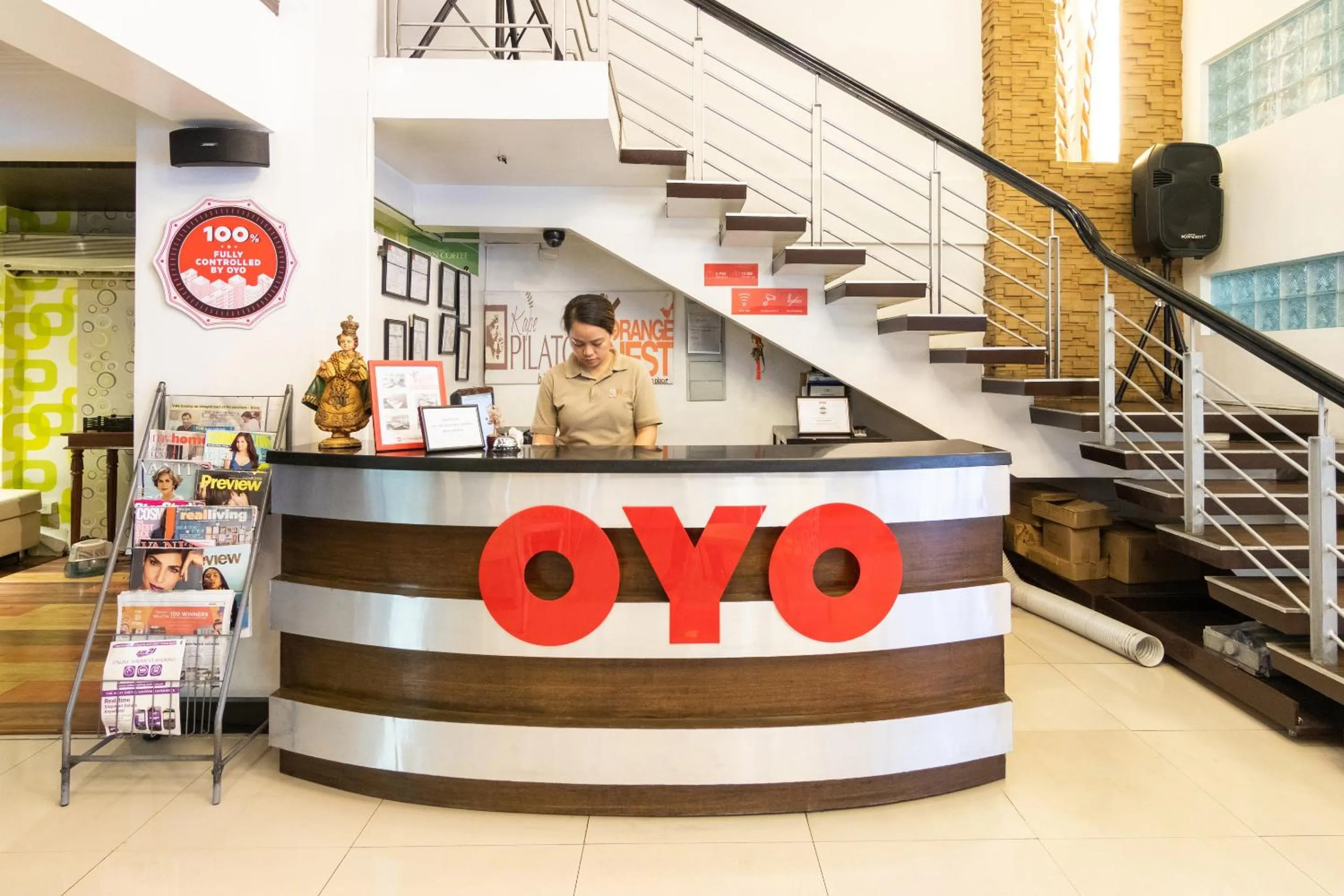 Lobby or reception in Orange Nest Hotel