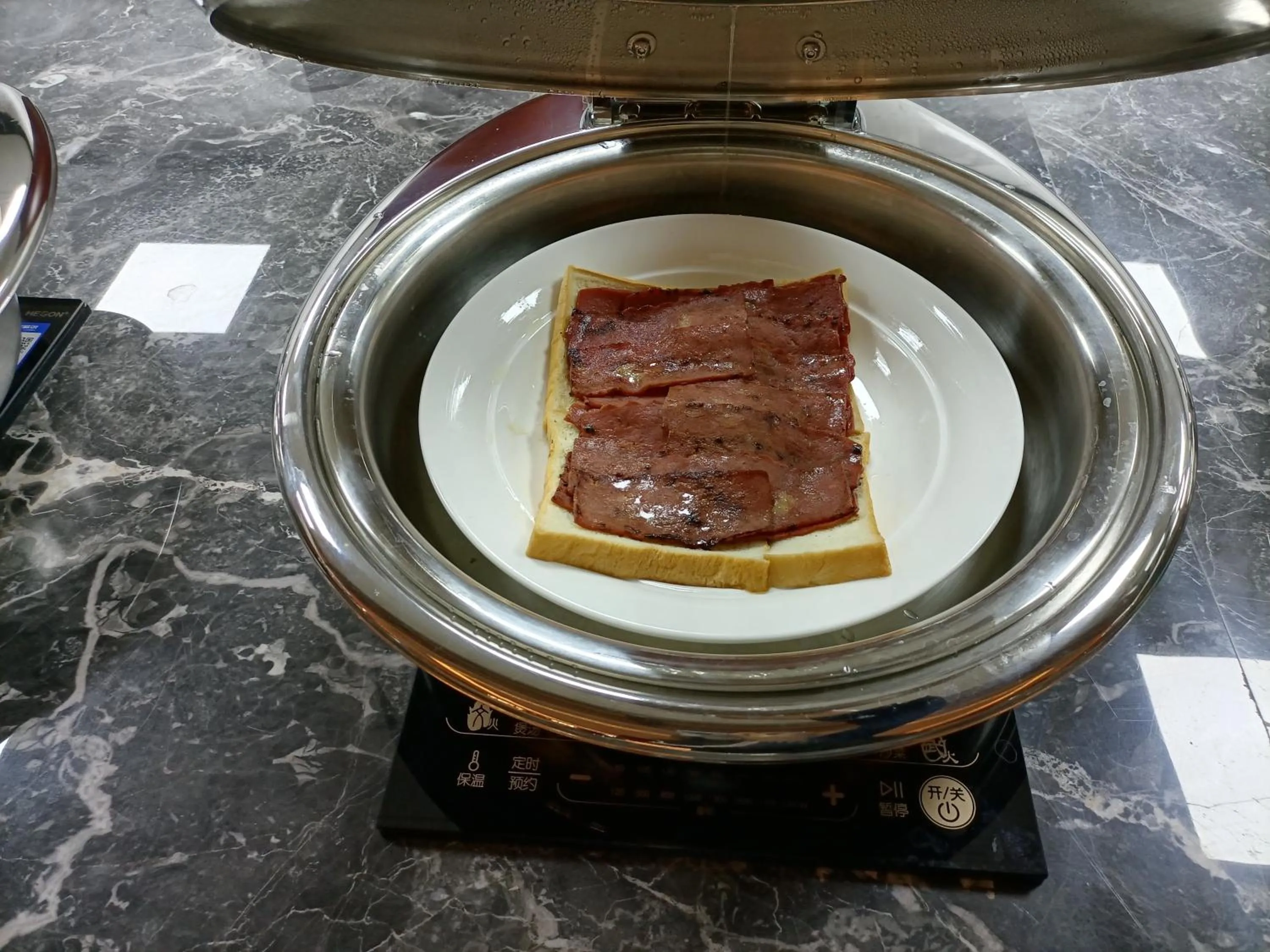 Breakfast in Baoying Jinling Hotel