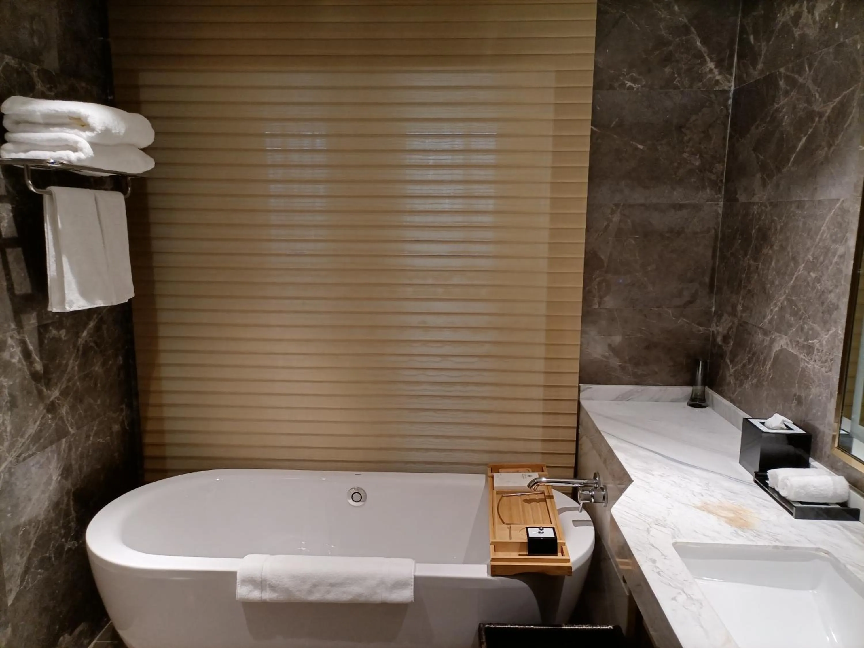 Bathroom in Baoying Jinling Hotel