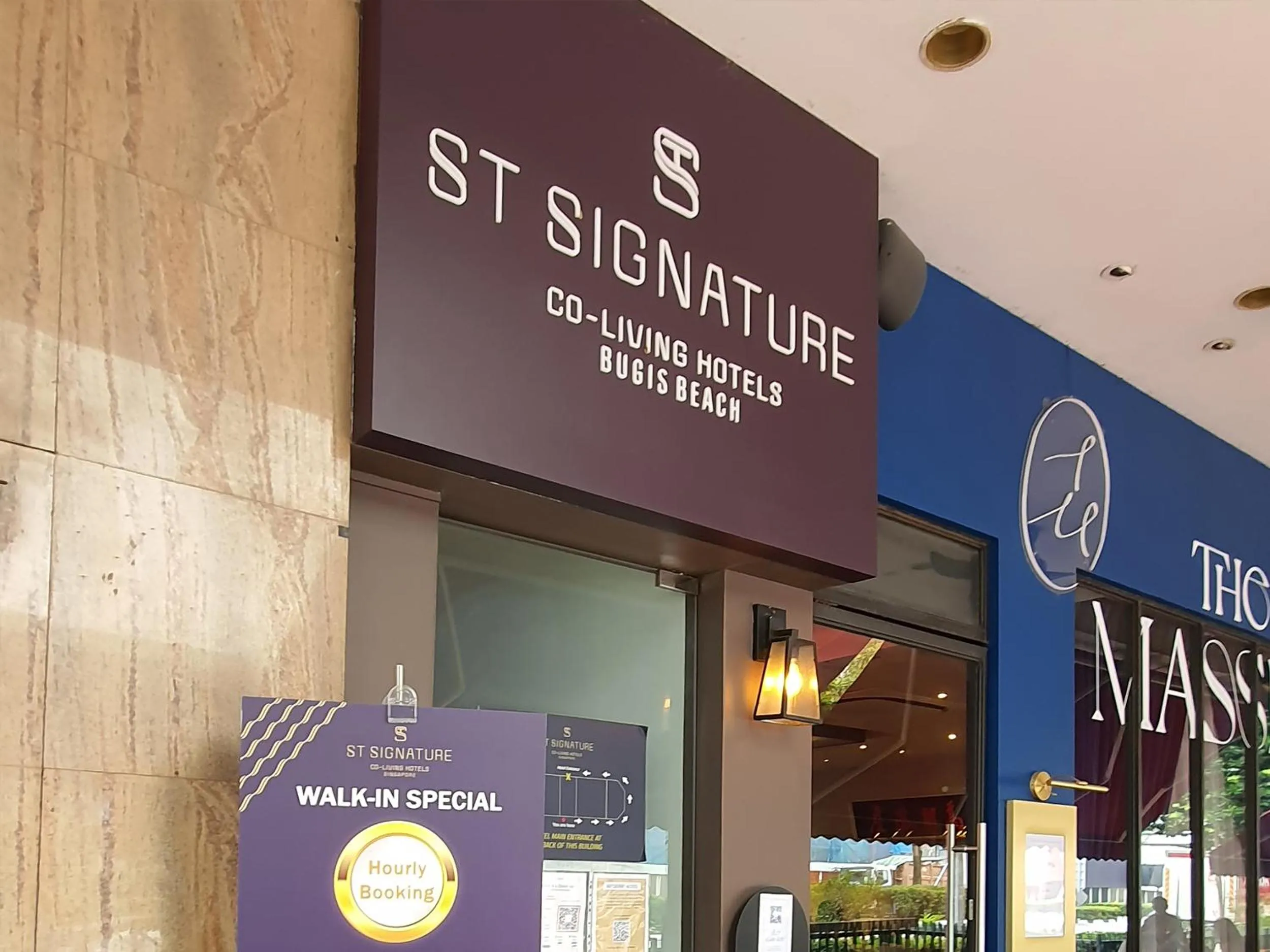 Text overlay in ST Signature Bugis Beach, SHORT OVERNIGHT, 12 Hours, check in 7PM or 9PM
