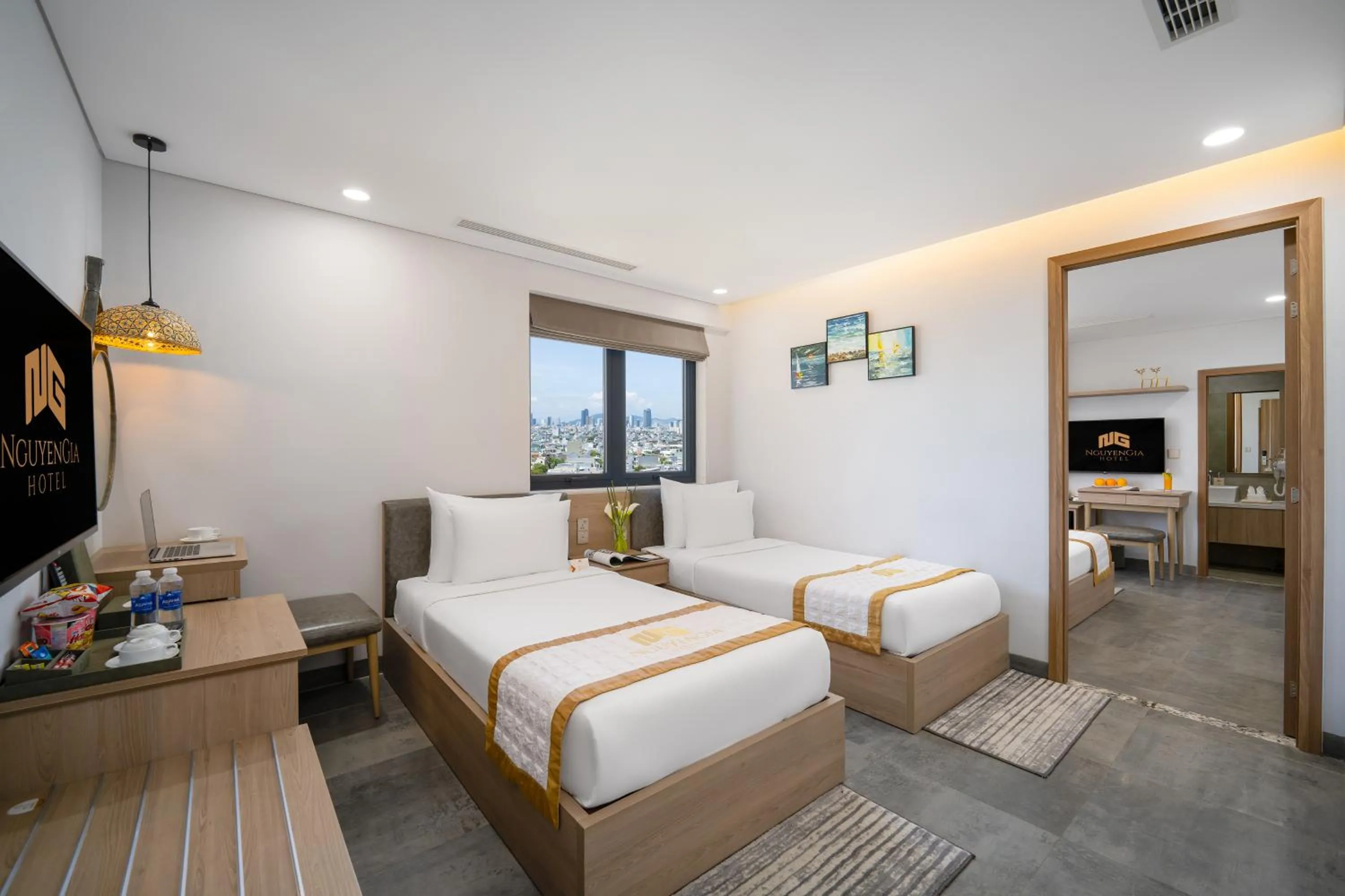 Photo of the whole room, Bed in Nguyen Gia Hotel