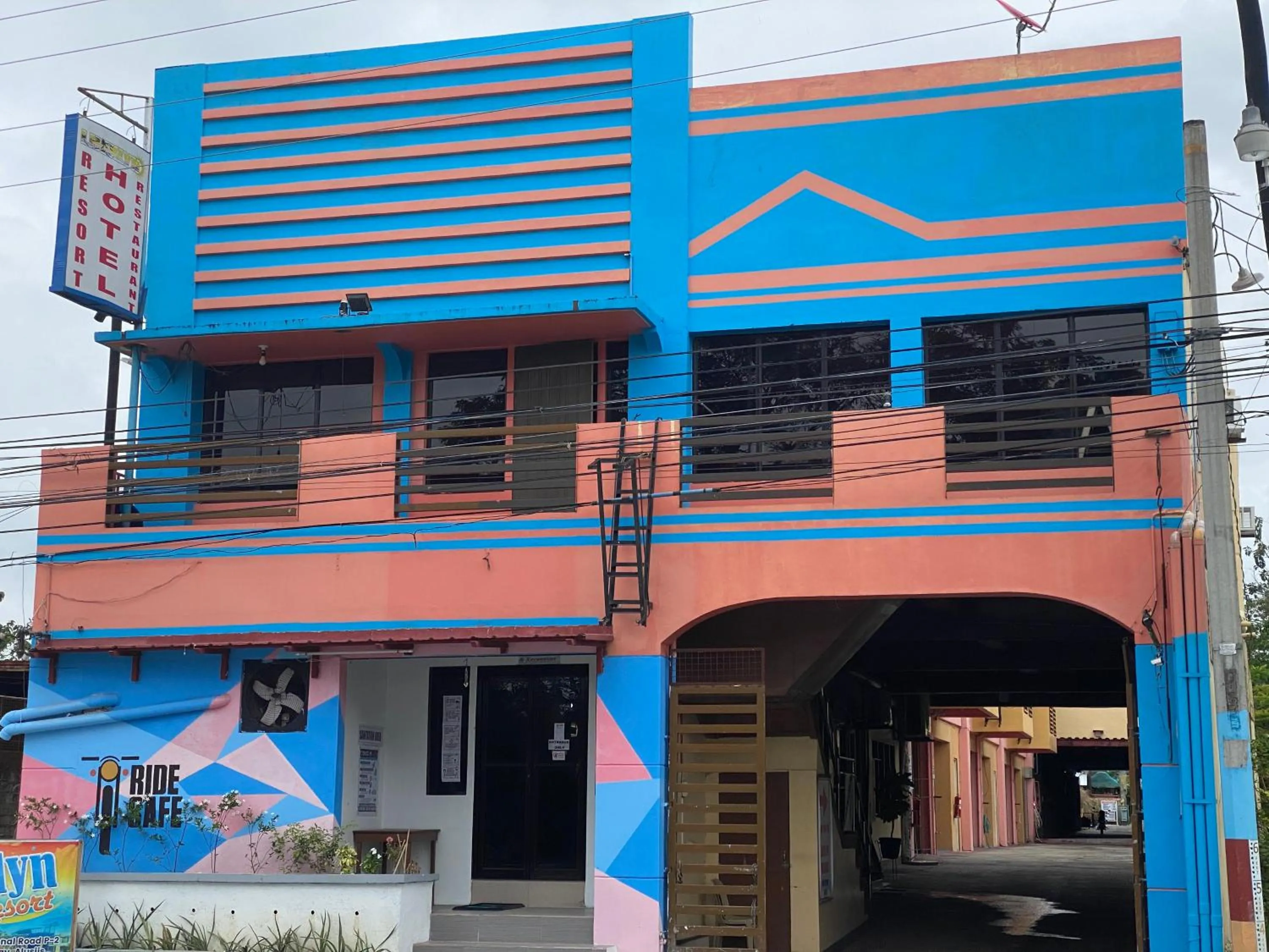 Property building in RedDoorz Plus @ Lhexlyn Resort San Narciso