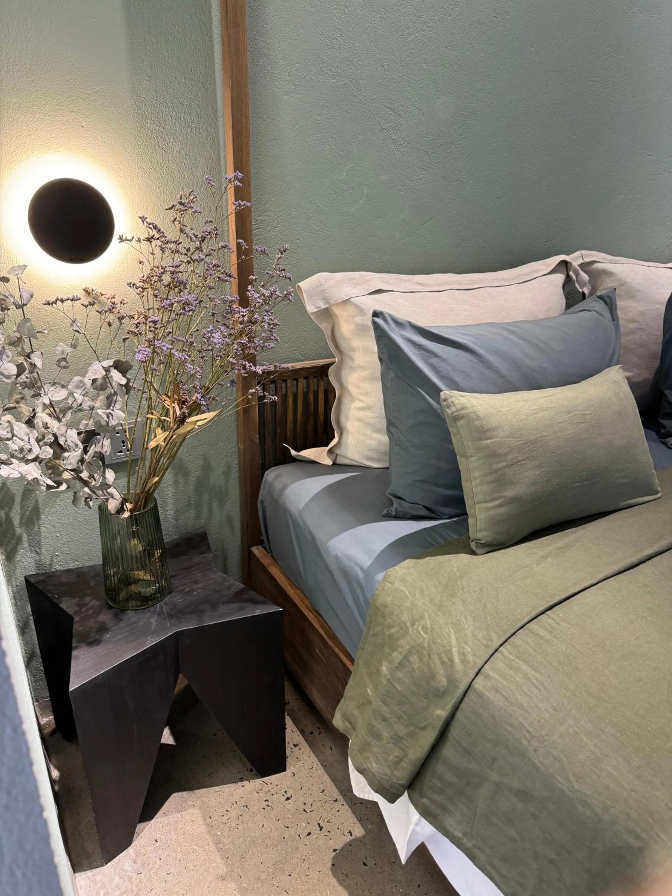 Bed in Kaia Gallery Hotel Hoi An