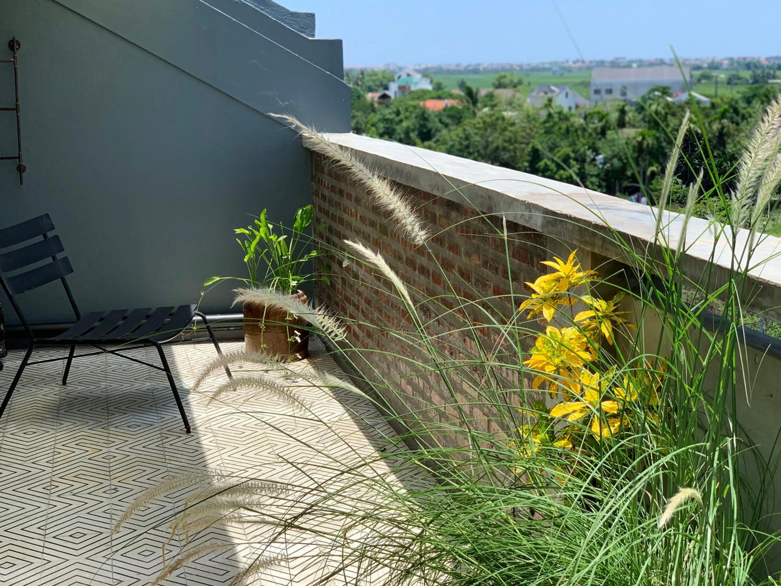 Patio in Kaia Gallery Hotel Hoi An
