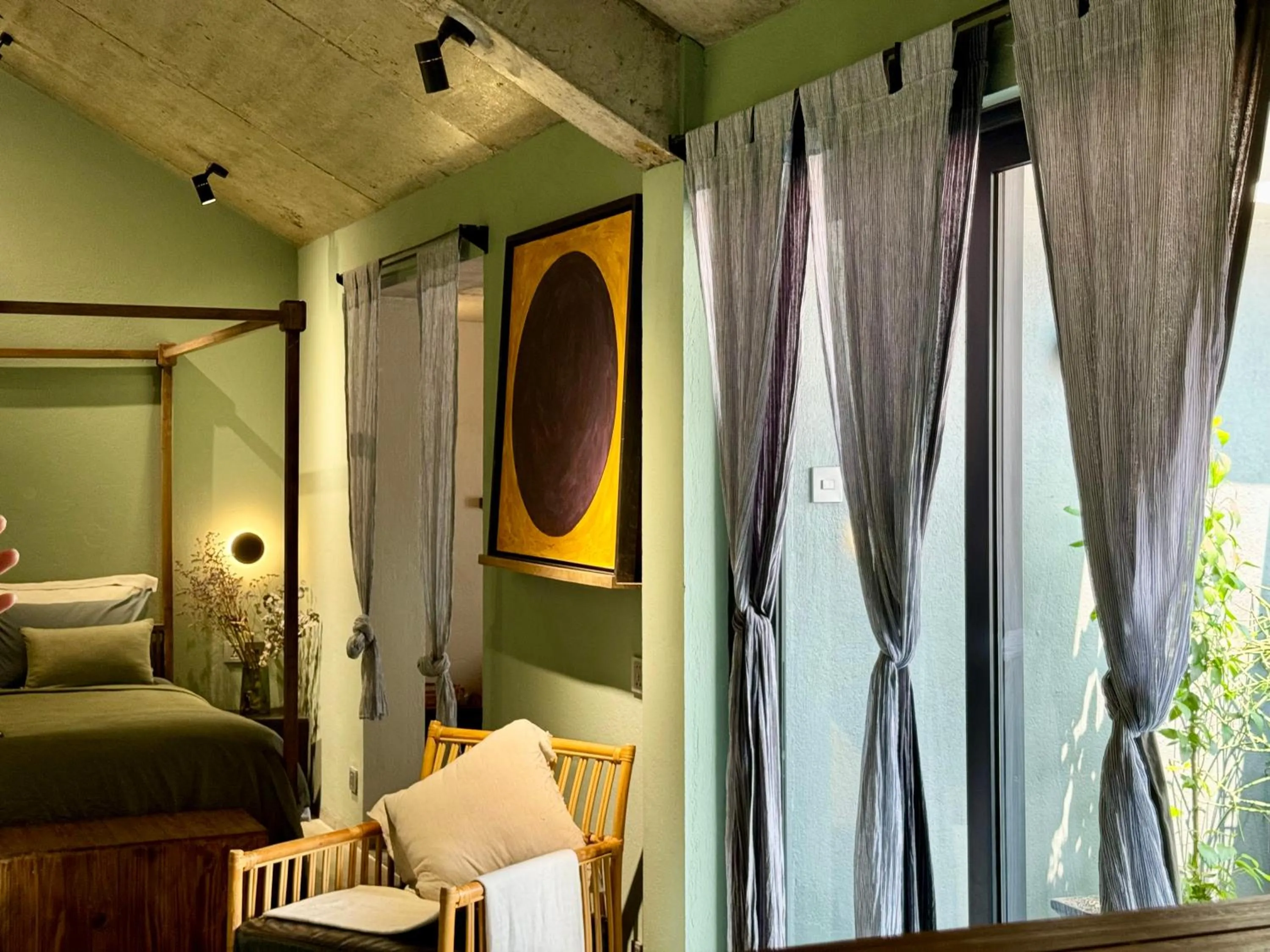 Decorative detail, Bed in Kaia Gallery Hotel Hoi An