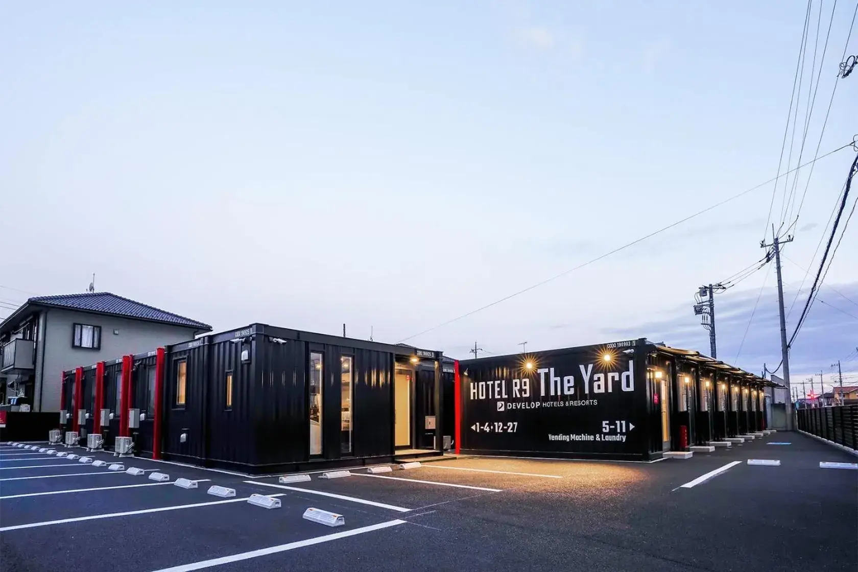 Property building in HOTEL R9 The Yard Yuki Property building in HOTEL R9 The Yard Yuki