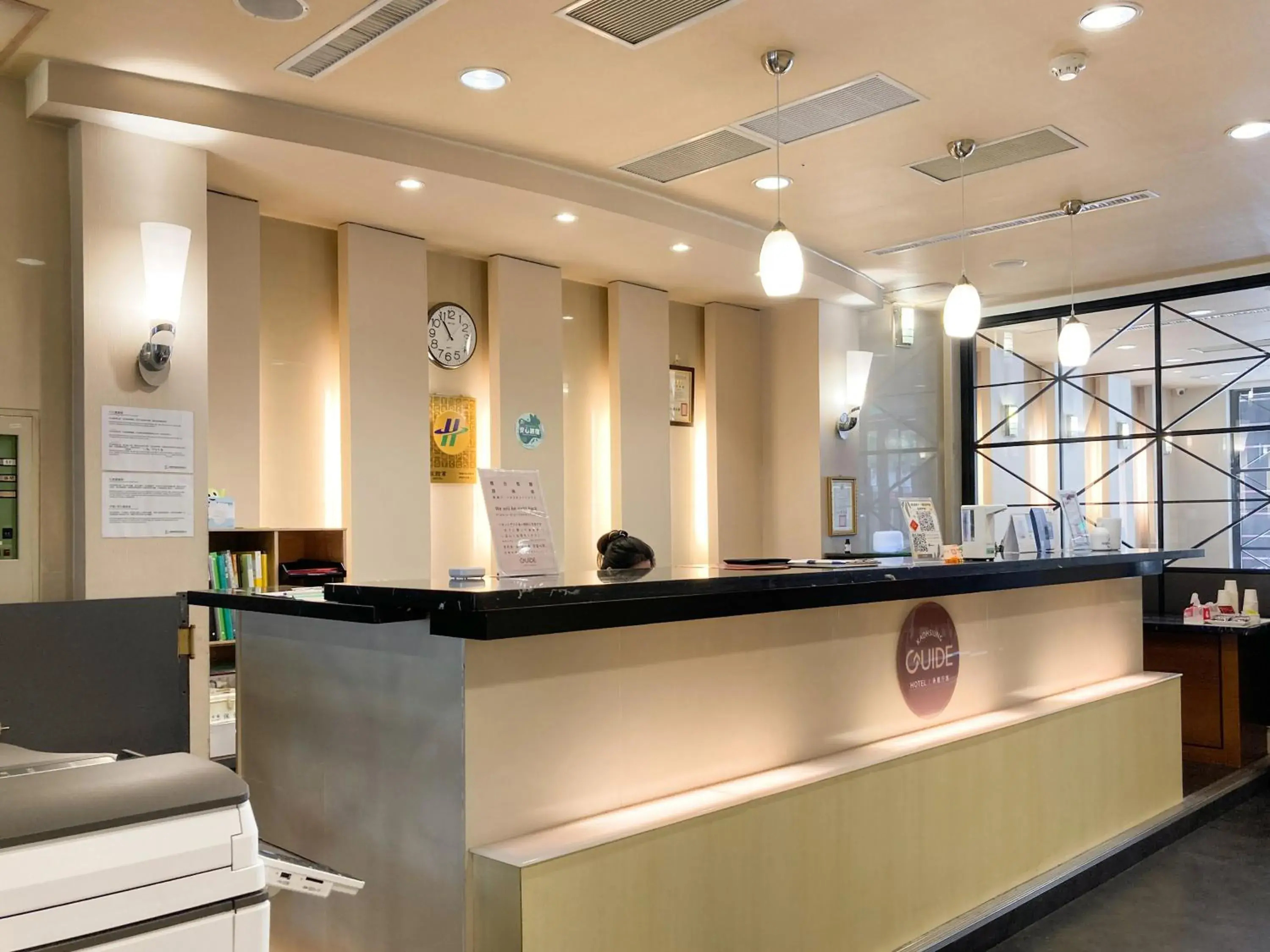 Lobby or reception in Guide Hotel Kaohsiung Shinkuchan Lobby or reception in Guide Hotel Kaohsiung Shinkuchan