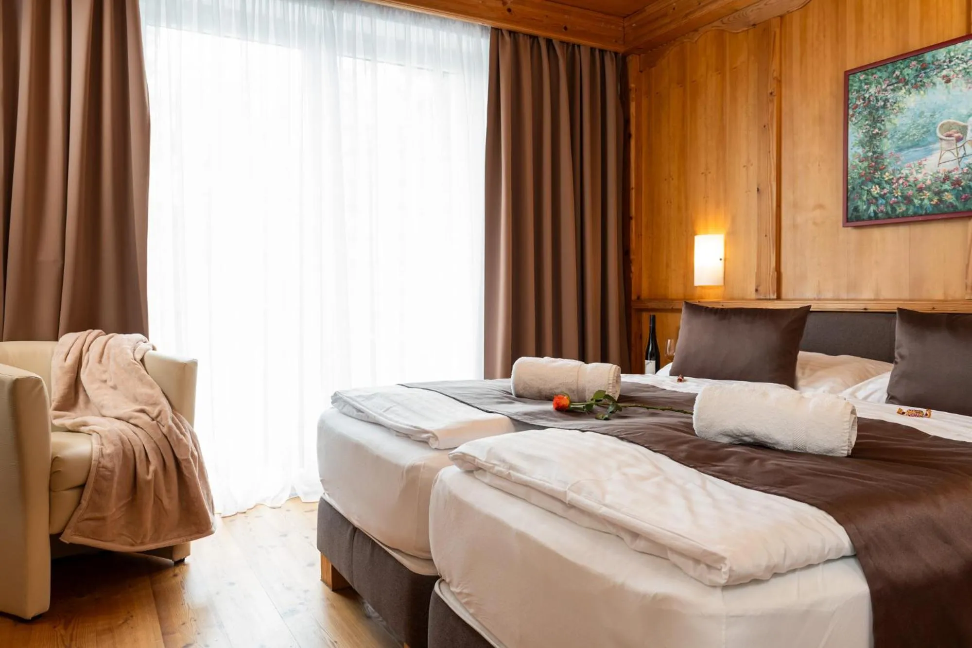 Bed in Landhaus St. Georg