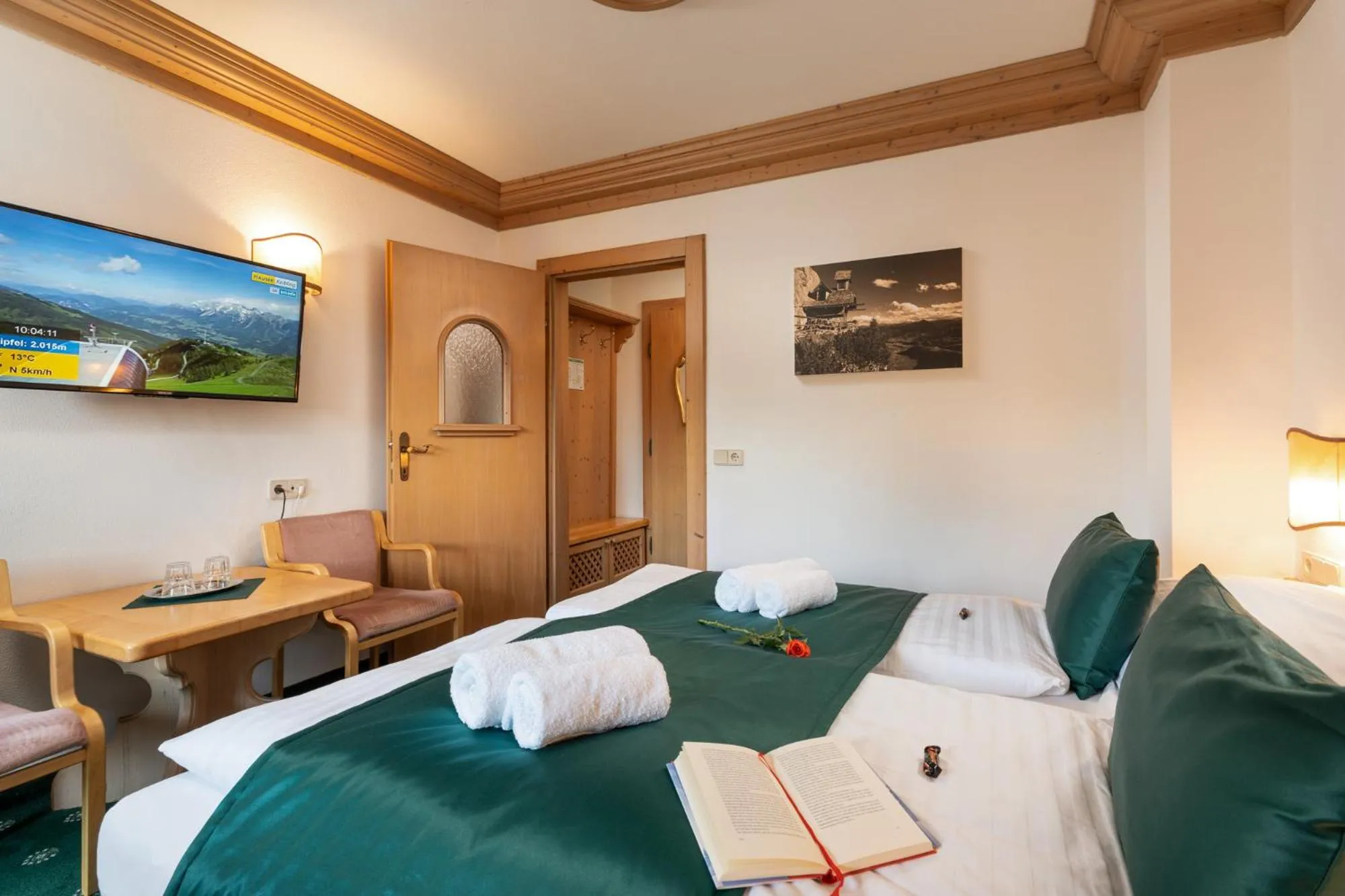 Bedroom, Bed in Landhaus St. Georg