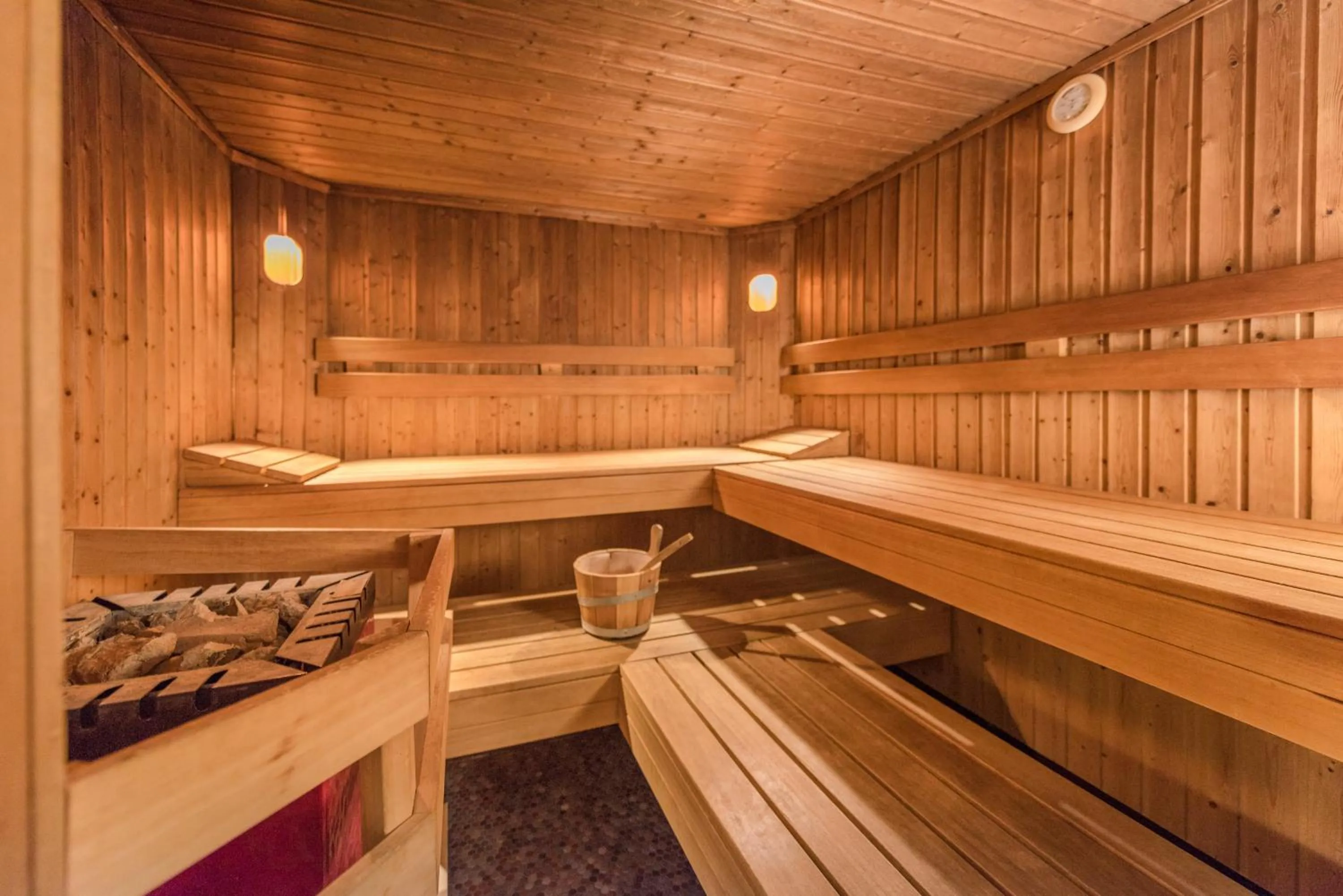 Sauna in Landhaus St. Georg