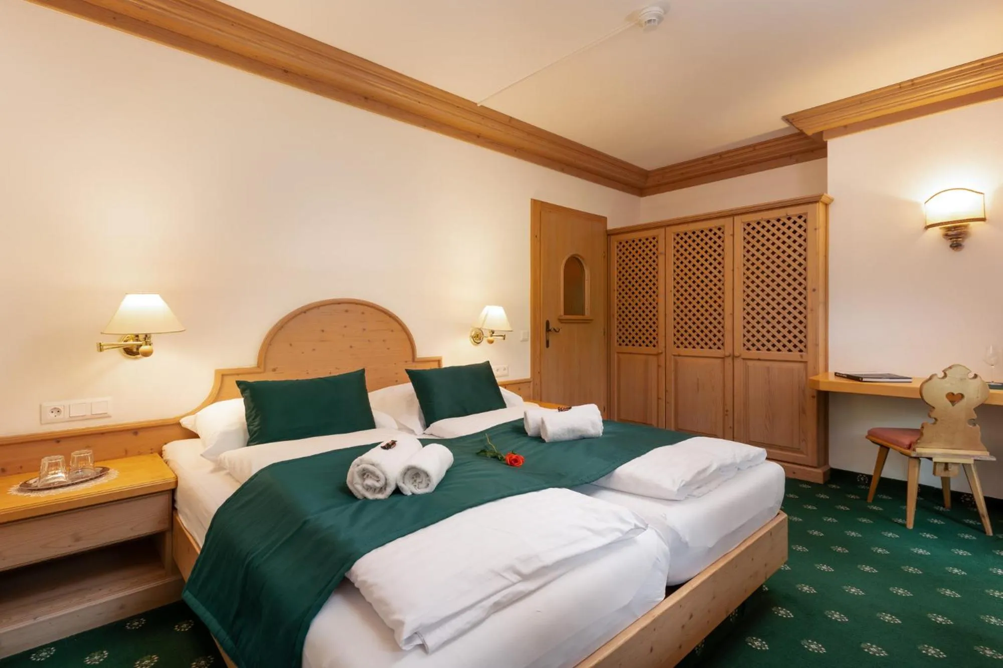 Bedroom, Bed in Landhaus St. Georg