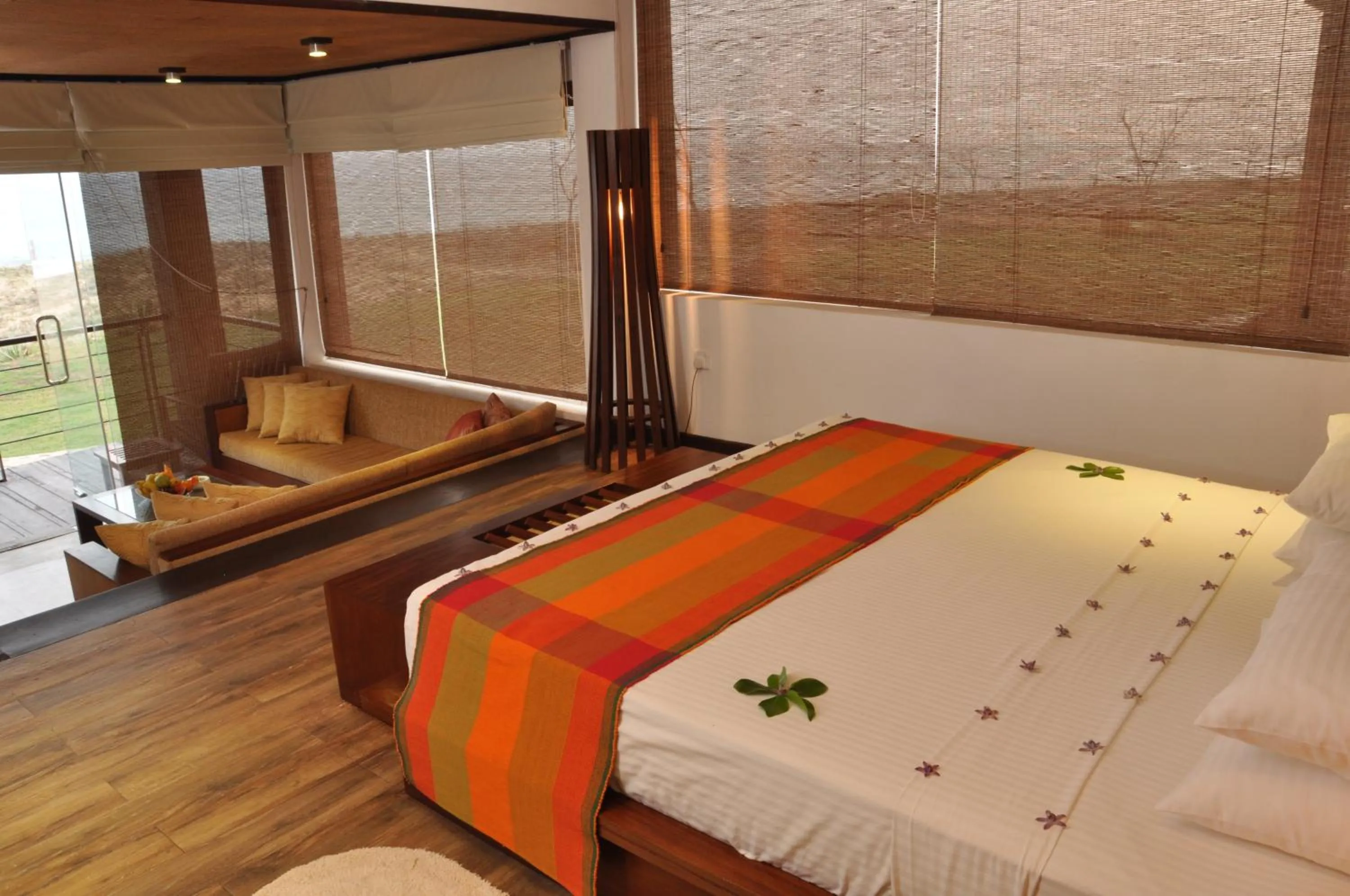 Photo of the whole room, Bed in Laya Safari Resorts & Spa