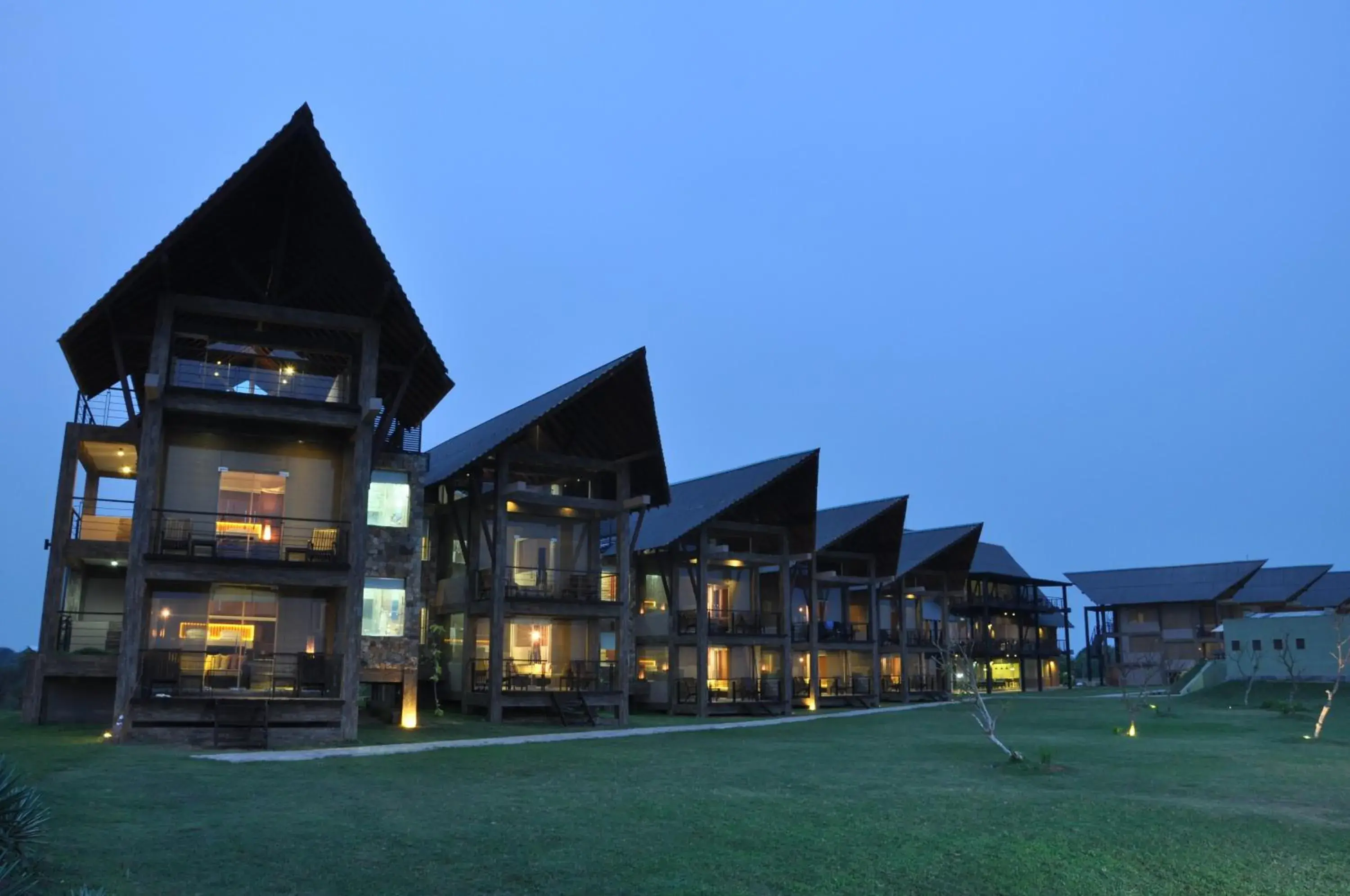 Facade/entrance in Laya Safari Resorts & Spa Facade/entrance in Laya Safari Resorts & Spa