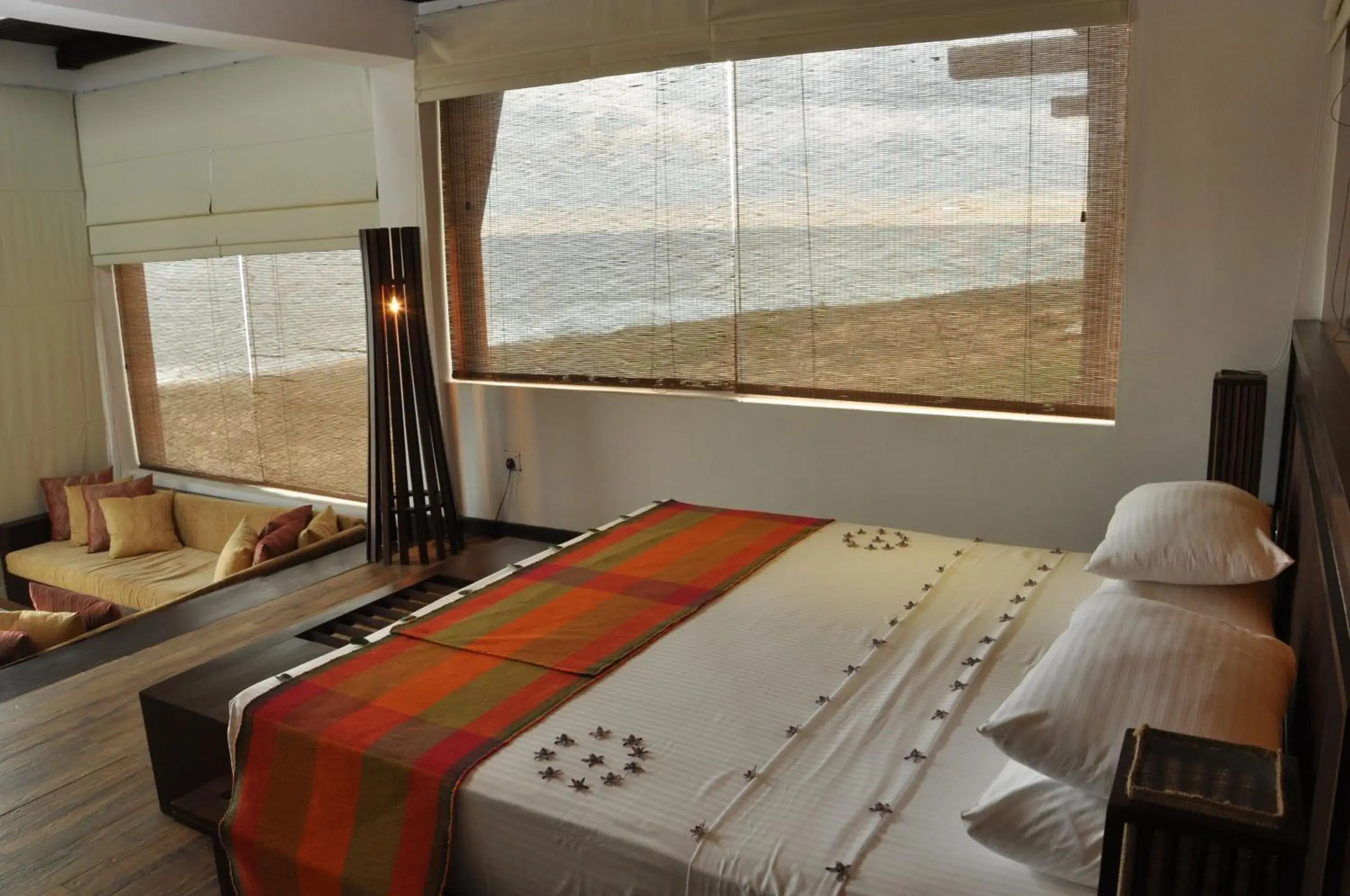 Bed in Laya Safari Resorts & Spa Bed in Laya Safari Resorts & Spa