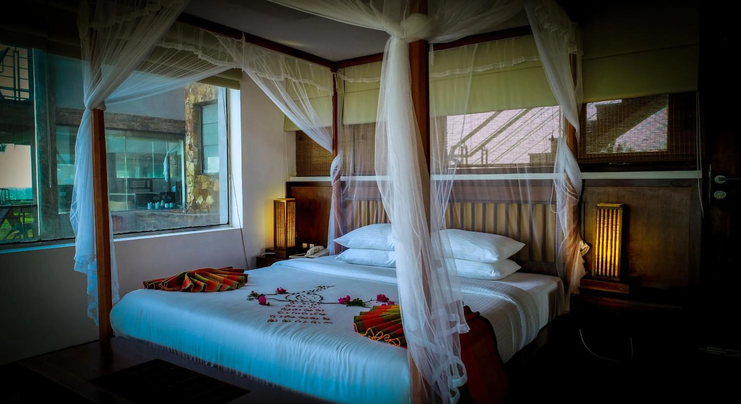 Bedroom, Bed in Laya Safari Resorts & Spa