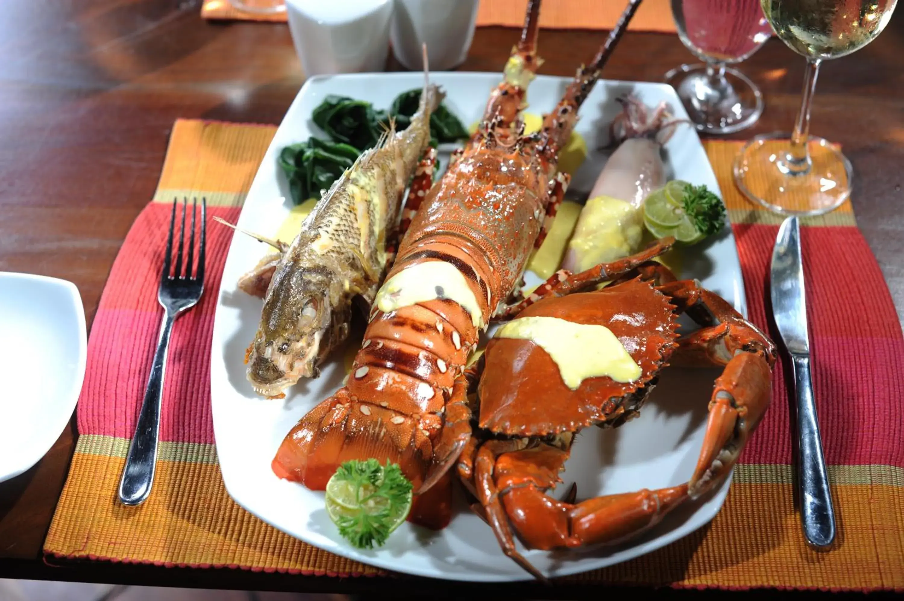 Food close-up in Laya Safari Resorts & Spa Food close-up in Laya Safari Resorts & Spa