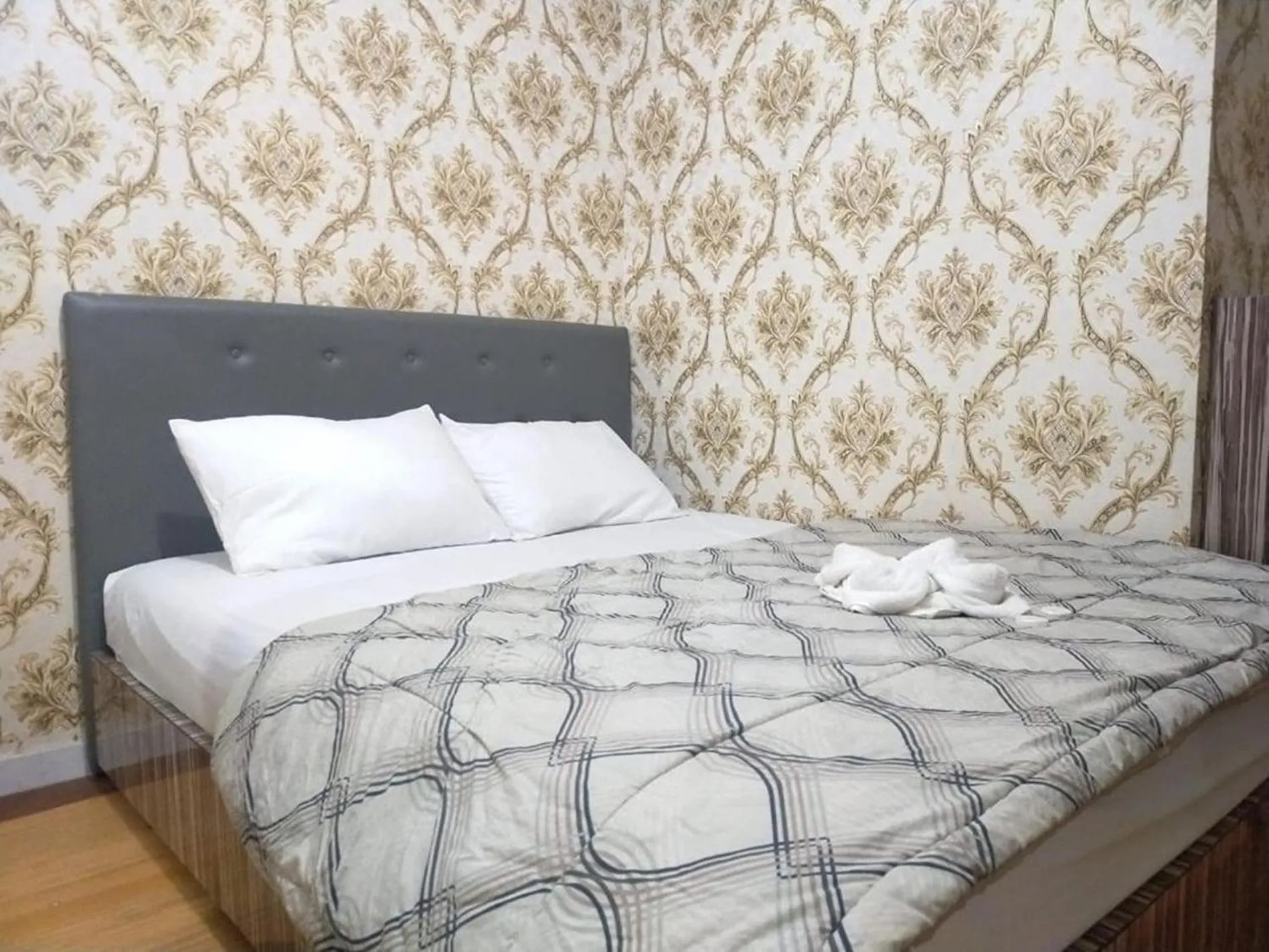 Bed in Aesthetic Room