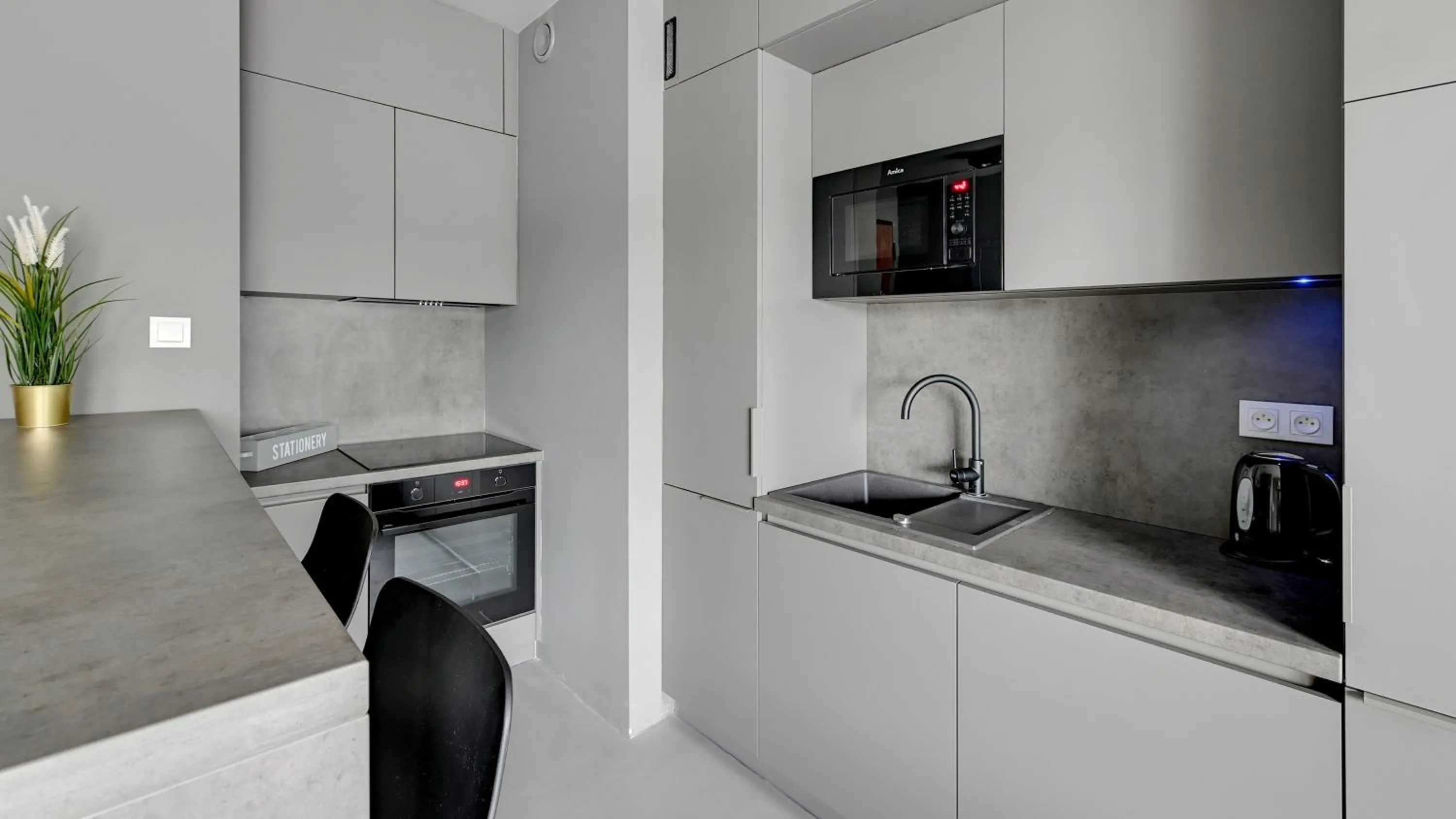 Kitchen or kitchenette in Nadmotławie z sauną, Sun & Snow