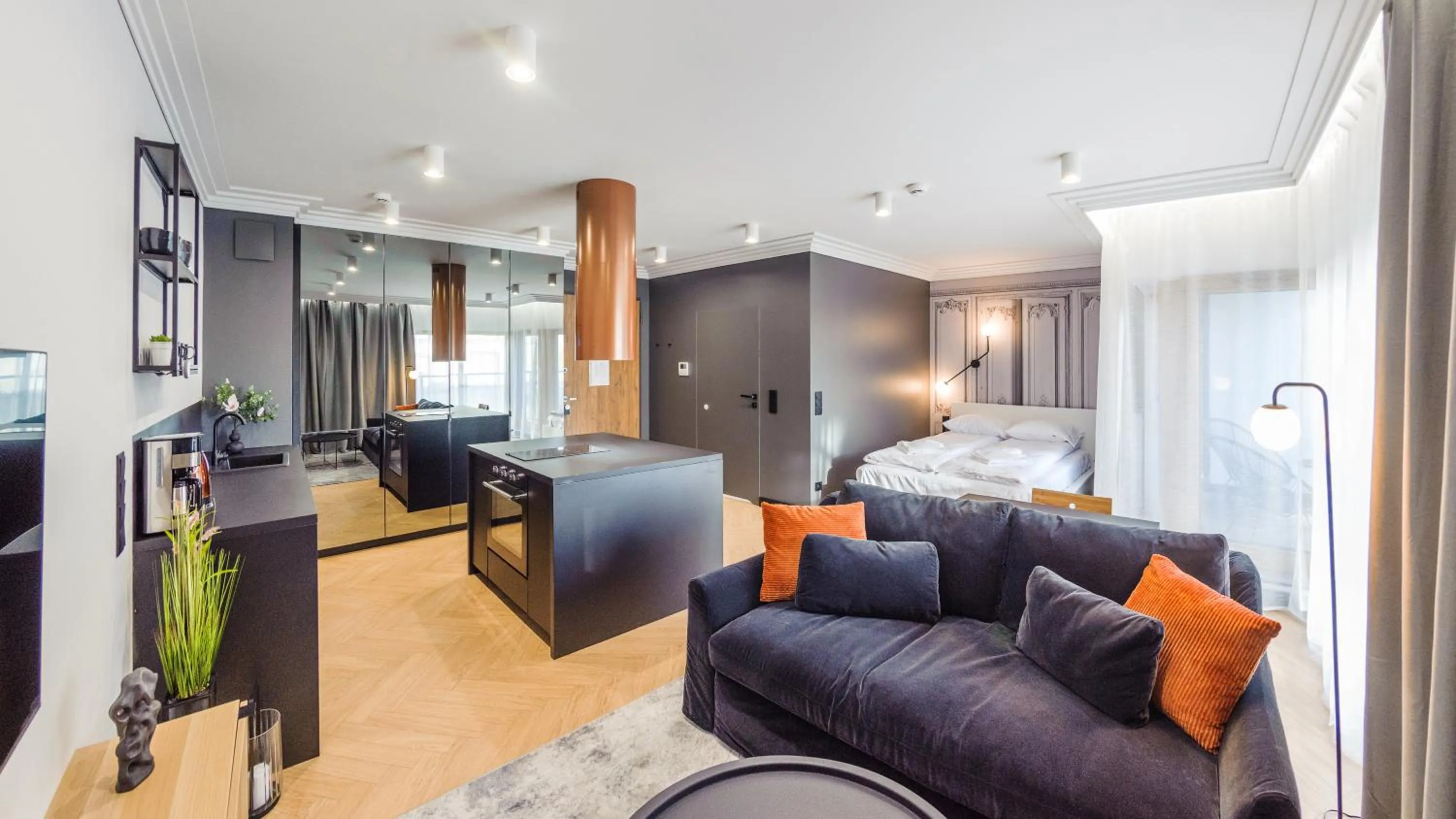 Kitchen or kitchenette in Nadmotławie z sauną, Sun & Snow