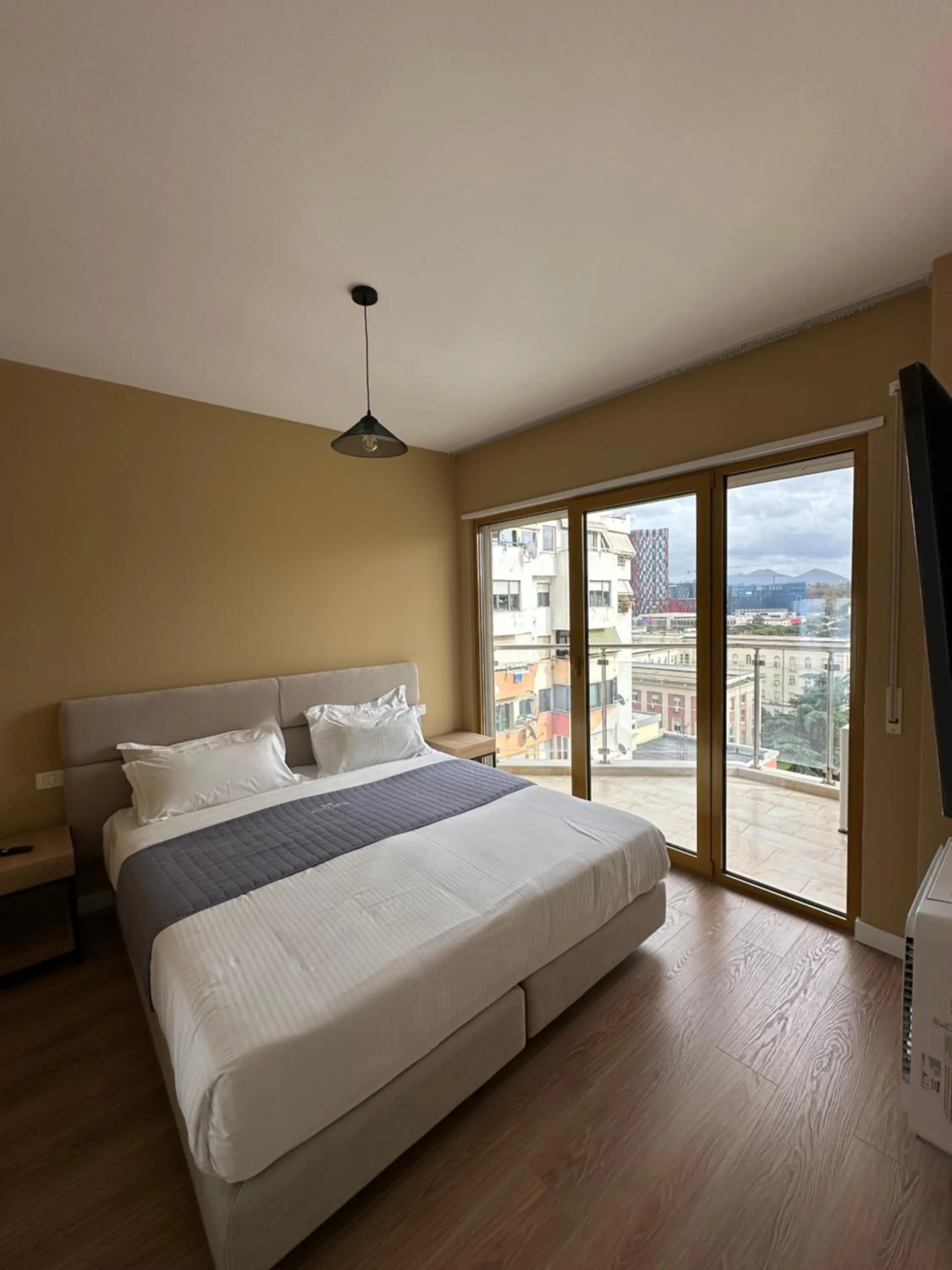 View (from property/room), Bed in Mulaj Hotel