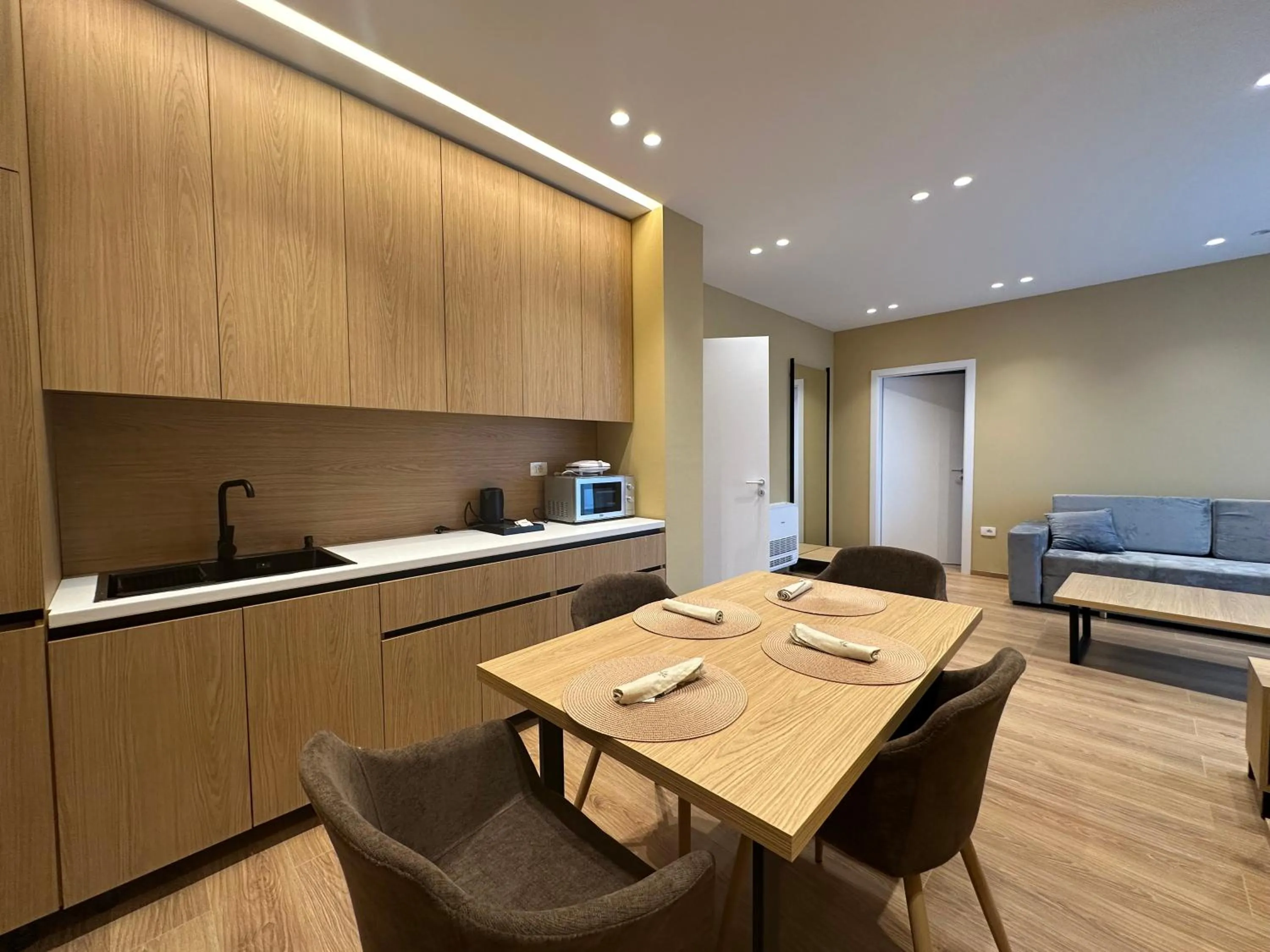 Kitchen or kitchenette in Mulaj Hotel