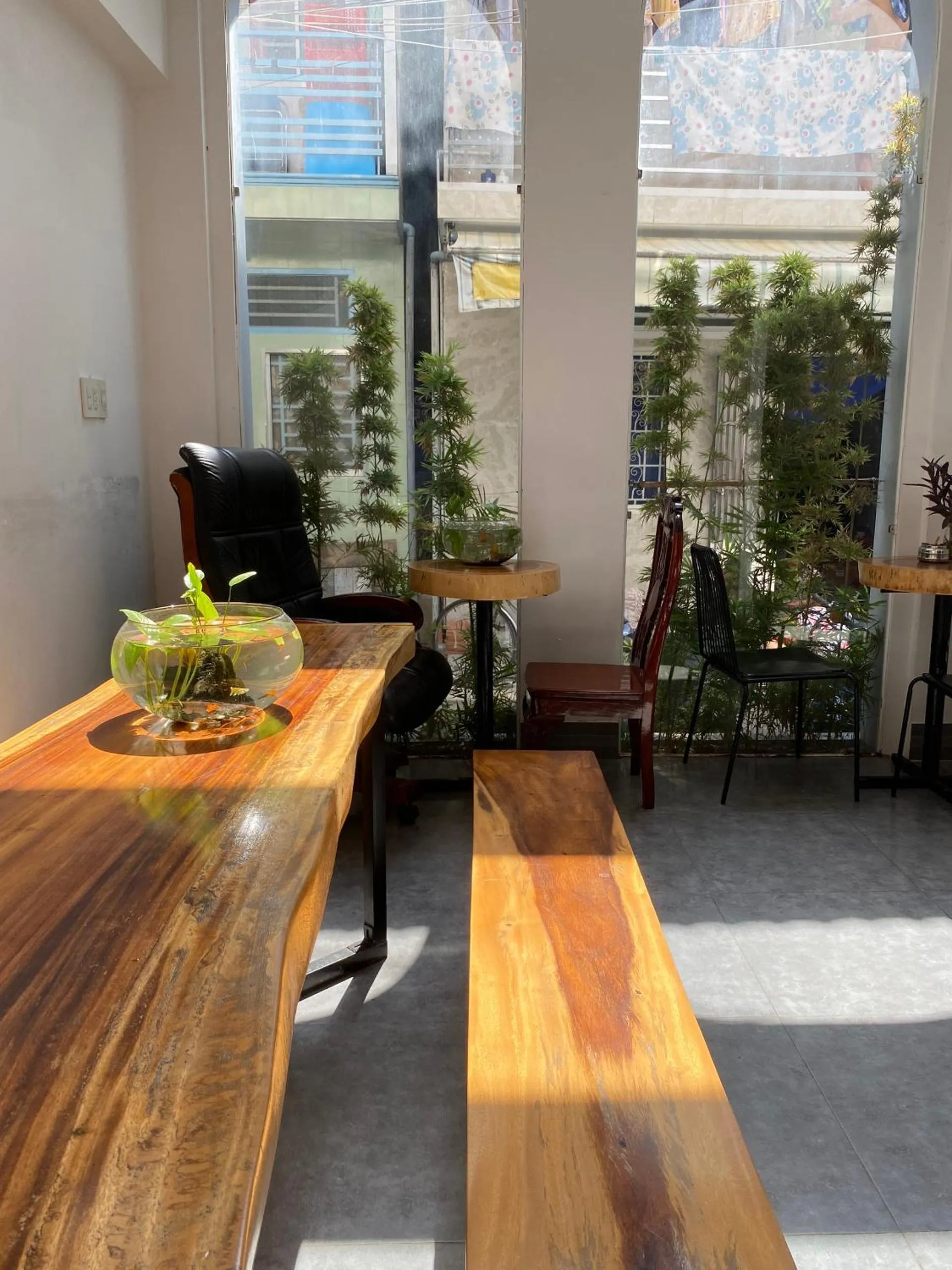 Living room in Mekong 69 Hostel