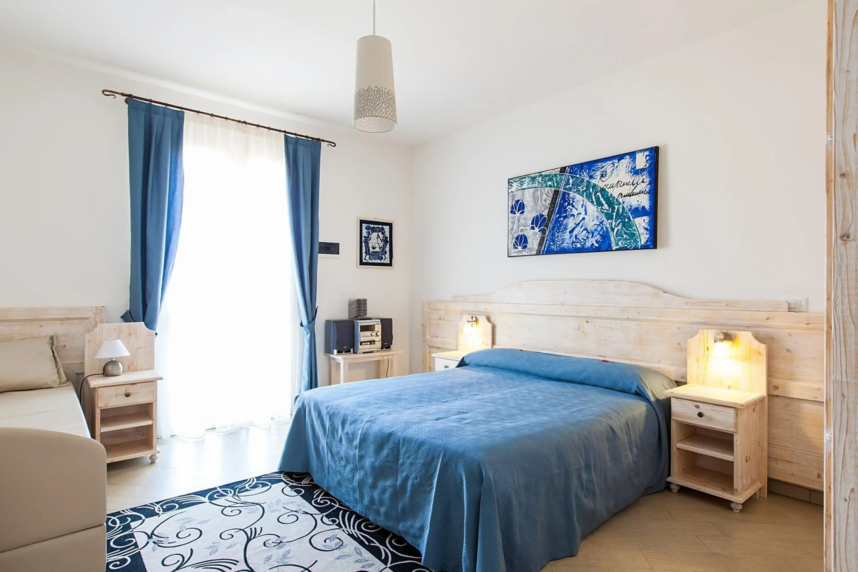 Triple Room with Terrace - single occupancy in Osteria da Cesare e Locanda Triple Room with Terrace - single occupancy in Osteria da Cesare e Locanda
