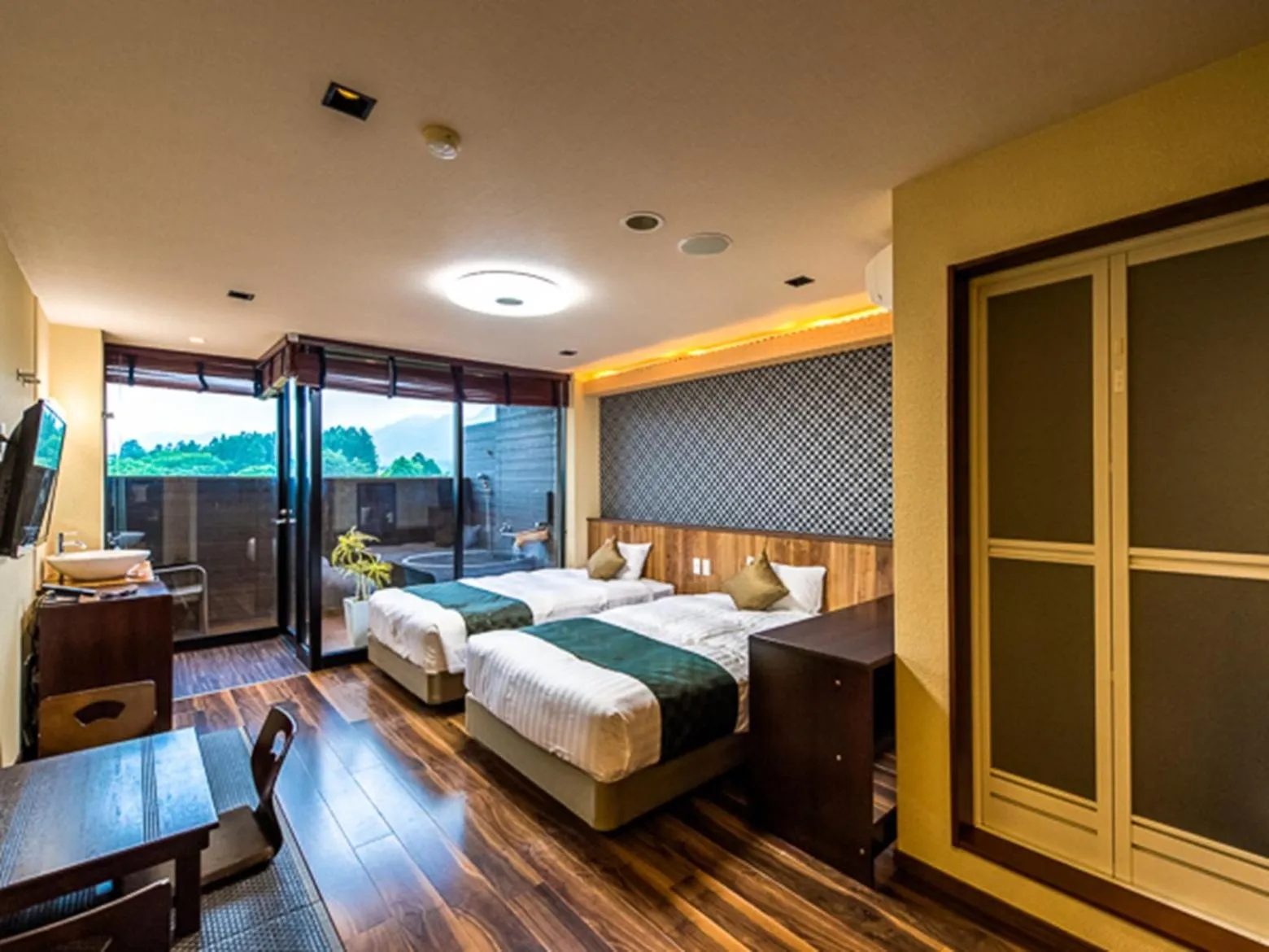 Bed in LiVEMAX RESORT Kinugawa