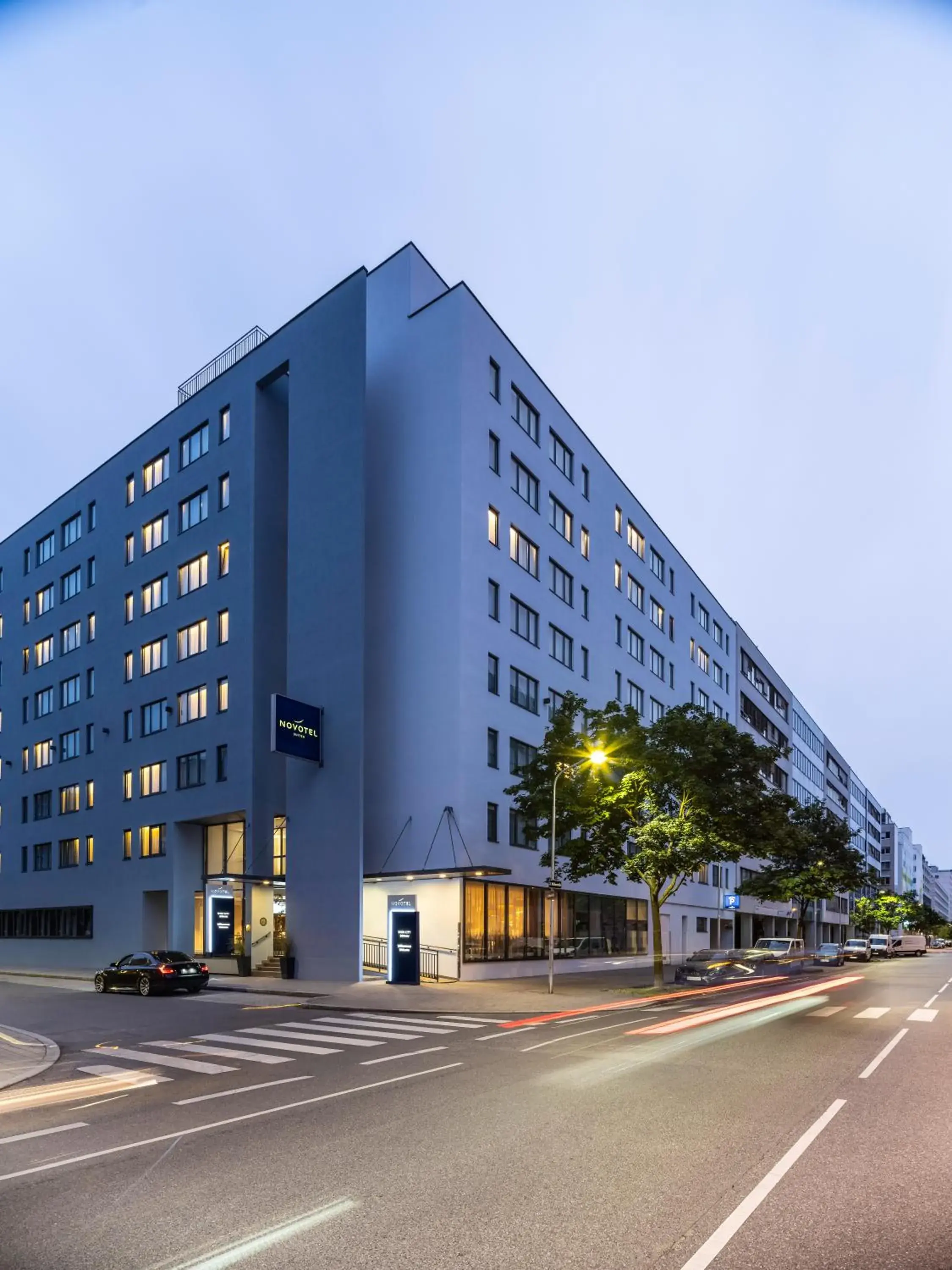 Property building in Novotel Suites Wien City Donau Property building in Novotel Suites Wien City Donau