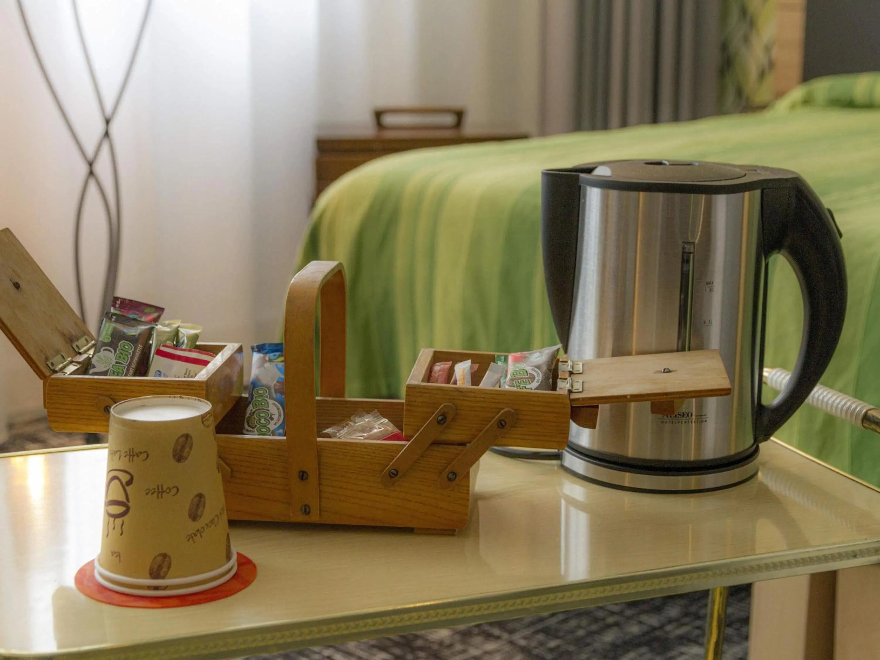 Bedroom in Novotel Suites Wien City Donau