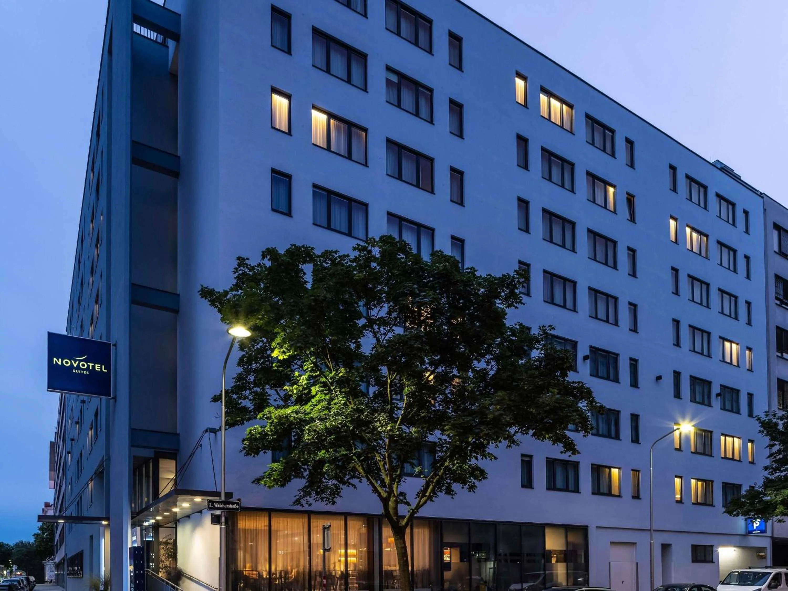 Property building in Novotel Suites Wien City Donau