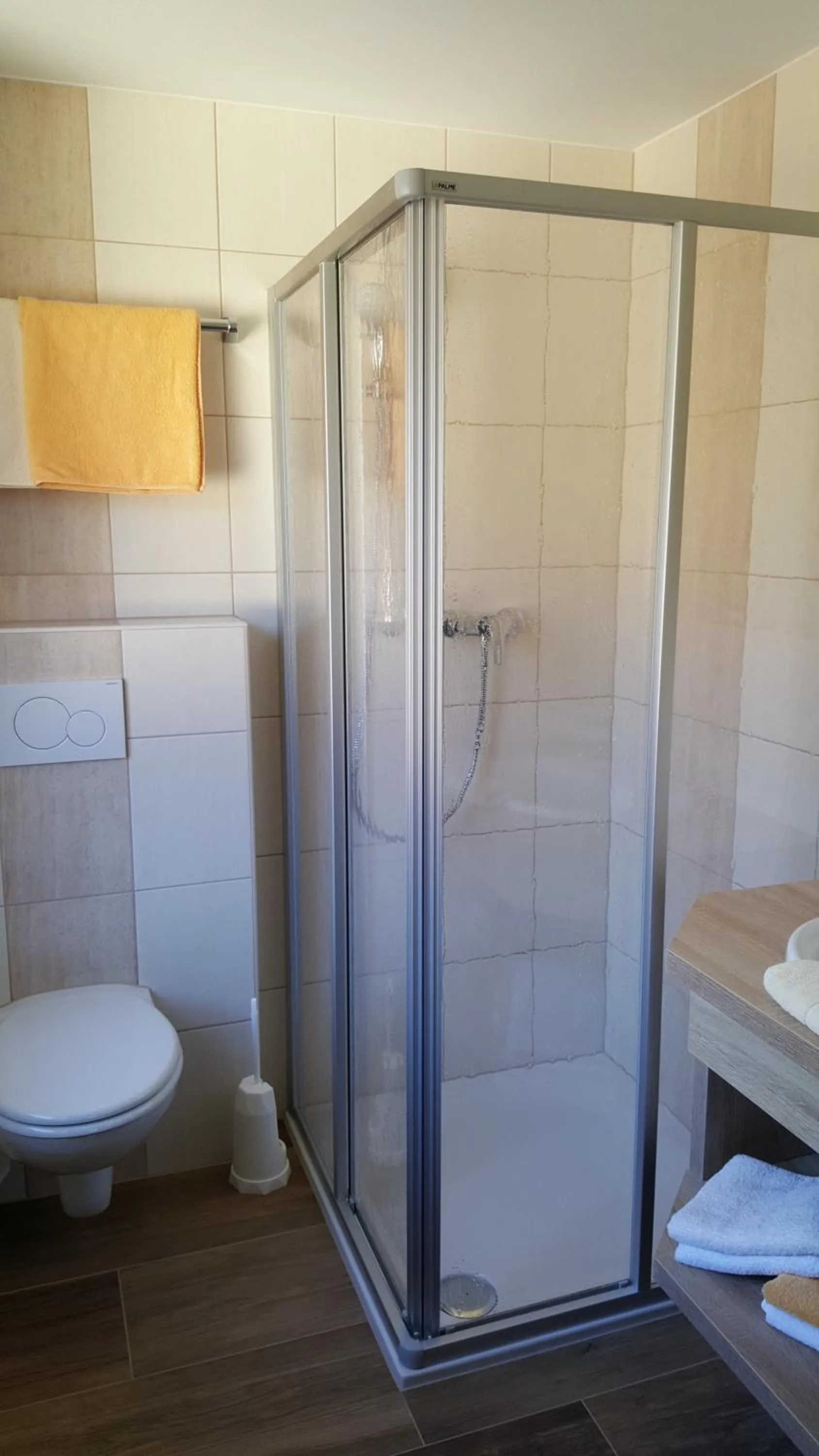 Shower in Pension Gstrein