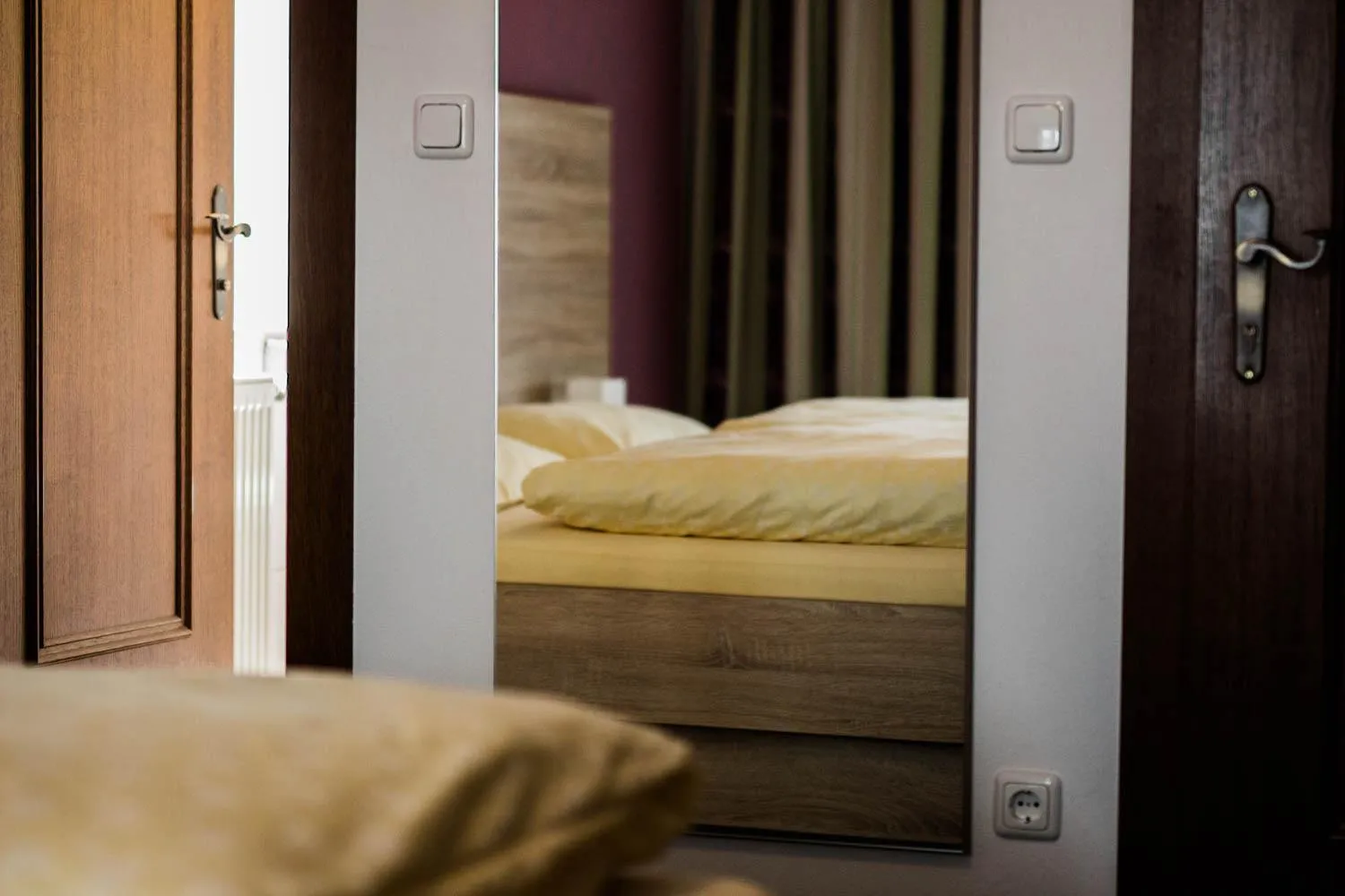 Bed in Pension Gstrein