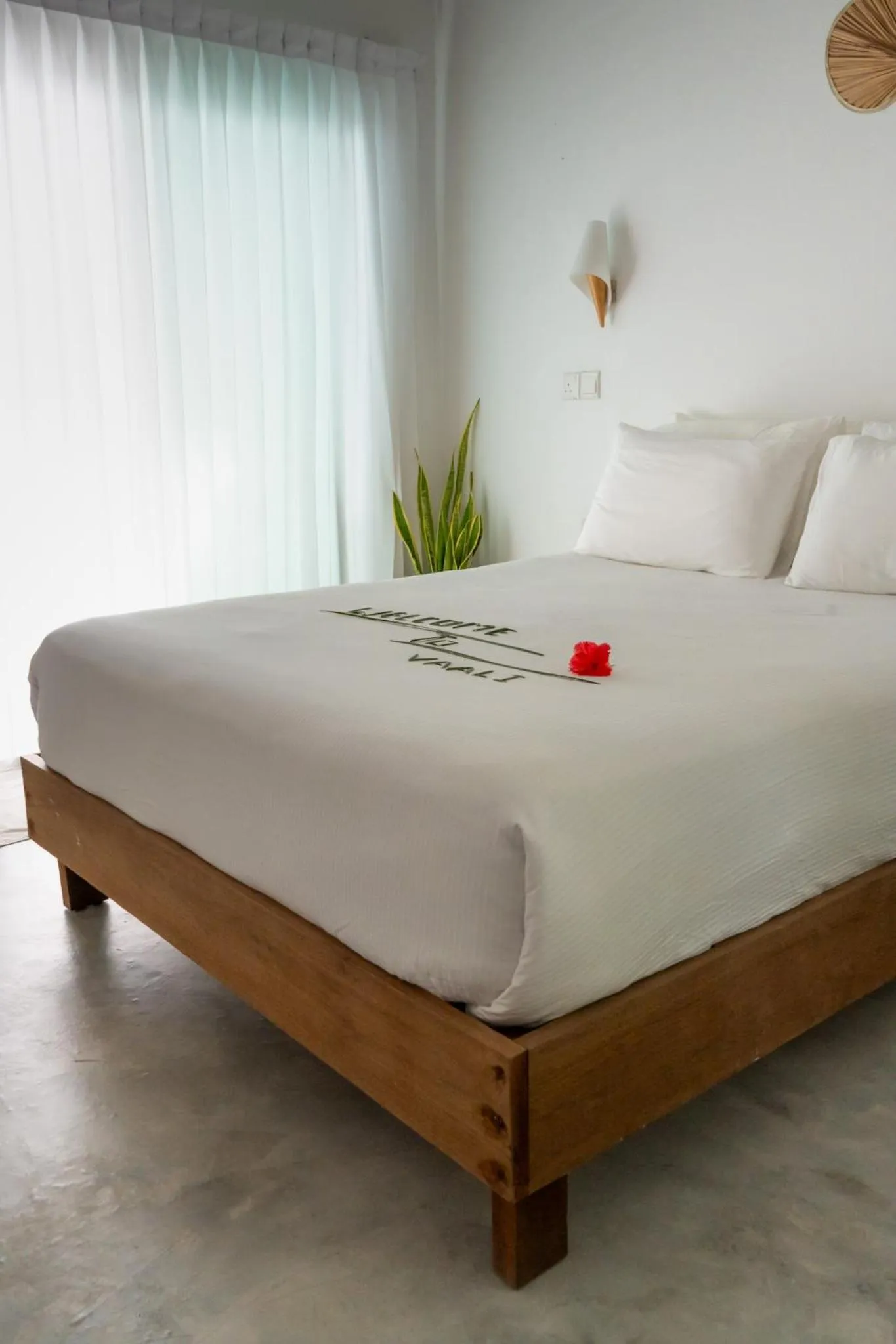 Bedroom, Bed in Vaali Maldives Island Escapes & Dive