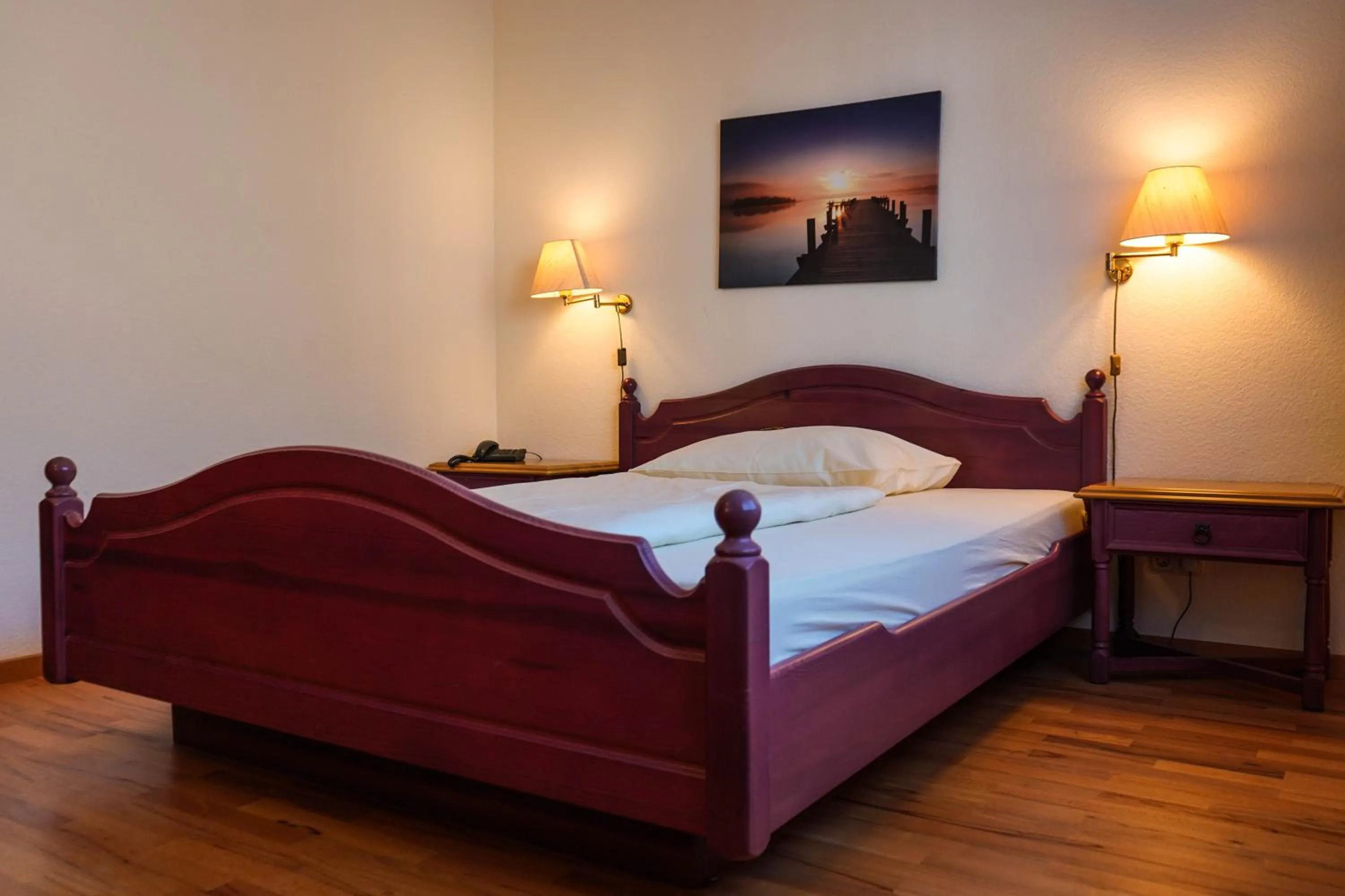 Bed in Frühstückspension Christinenhof