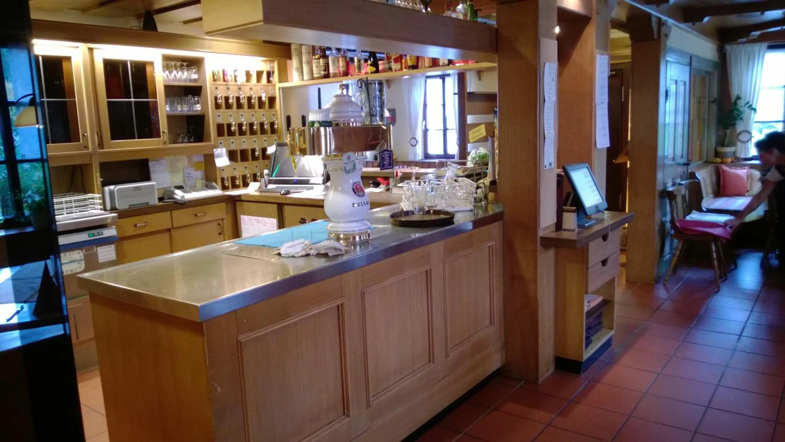 Lounge or bar in Landhotel Vierjahreszeiten