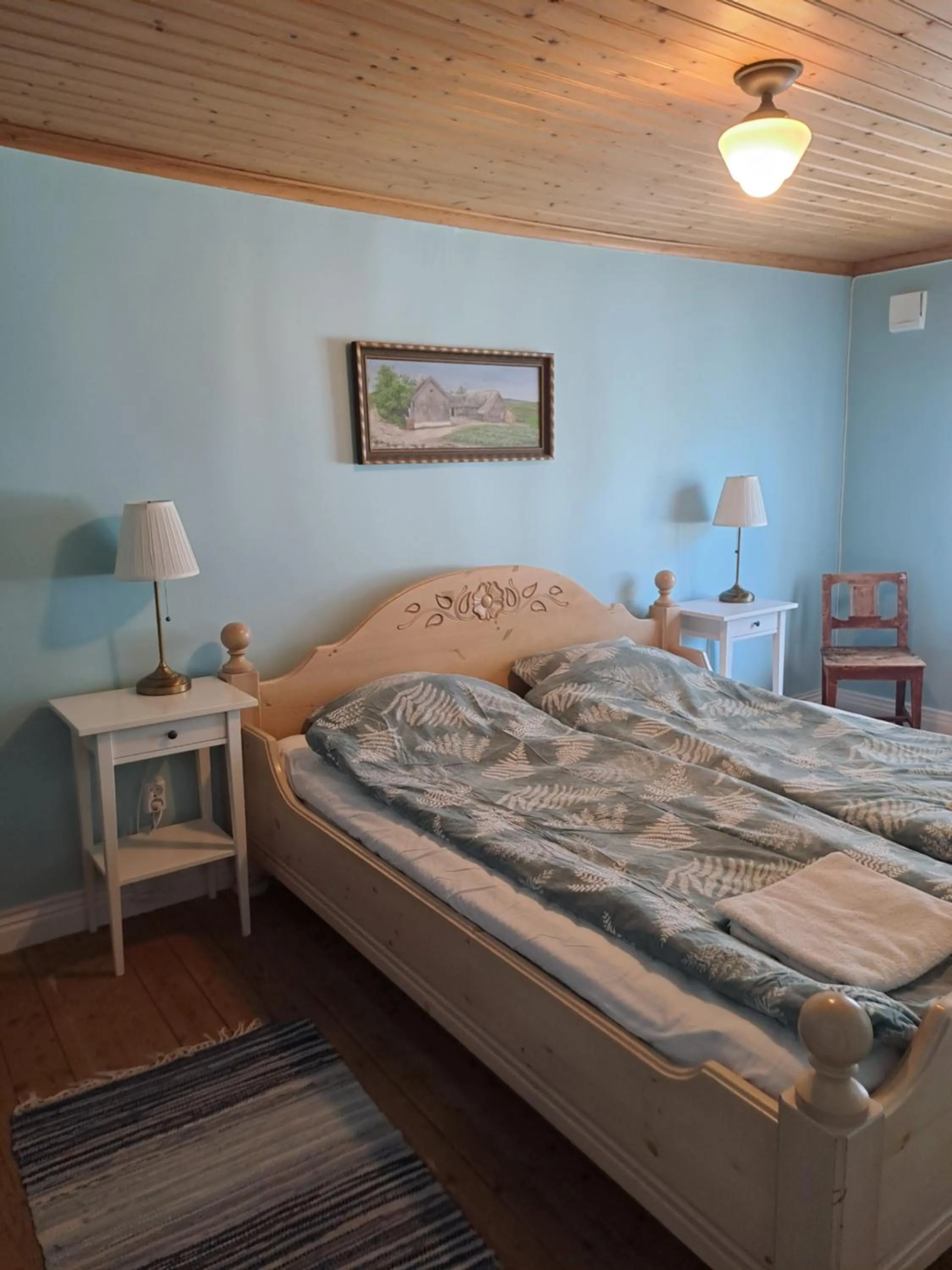 Bed in Apelviksgården B&B, Kulturhistorisk gård