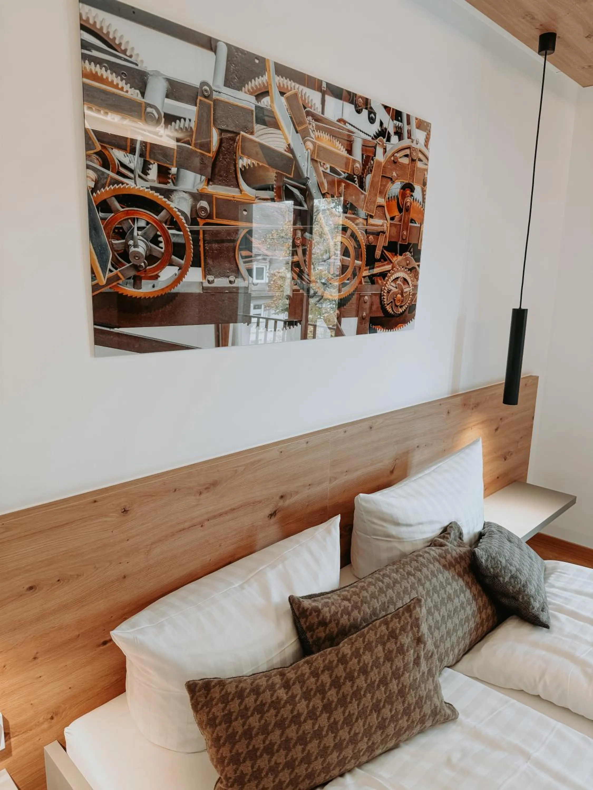 Bed in Kolping-Hotel