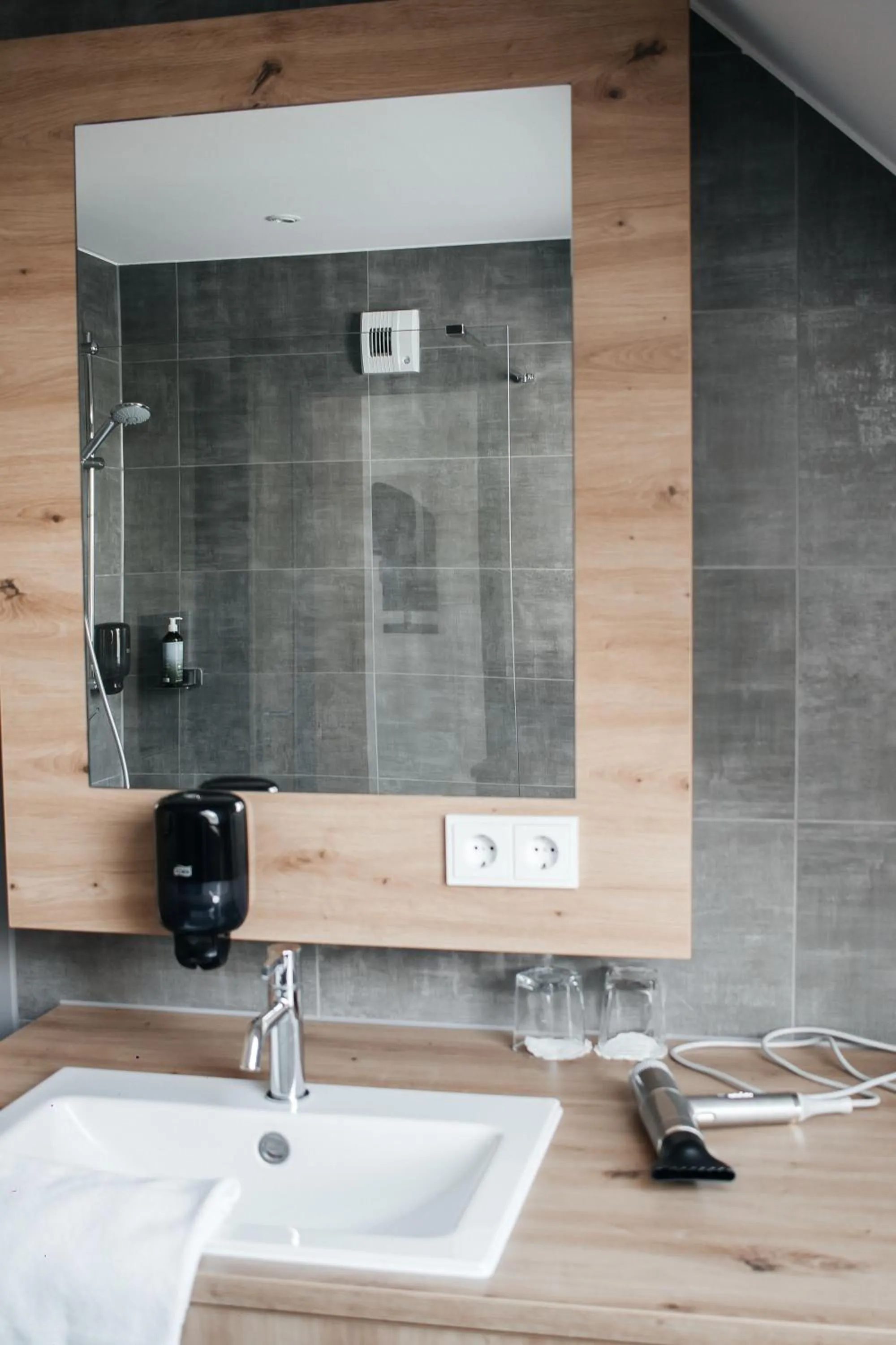 Bathroom in Kolping-Hotel