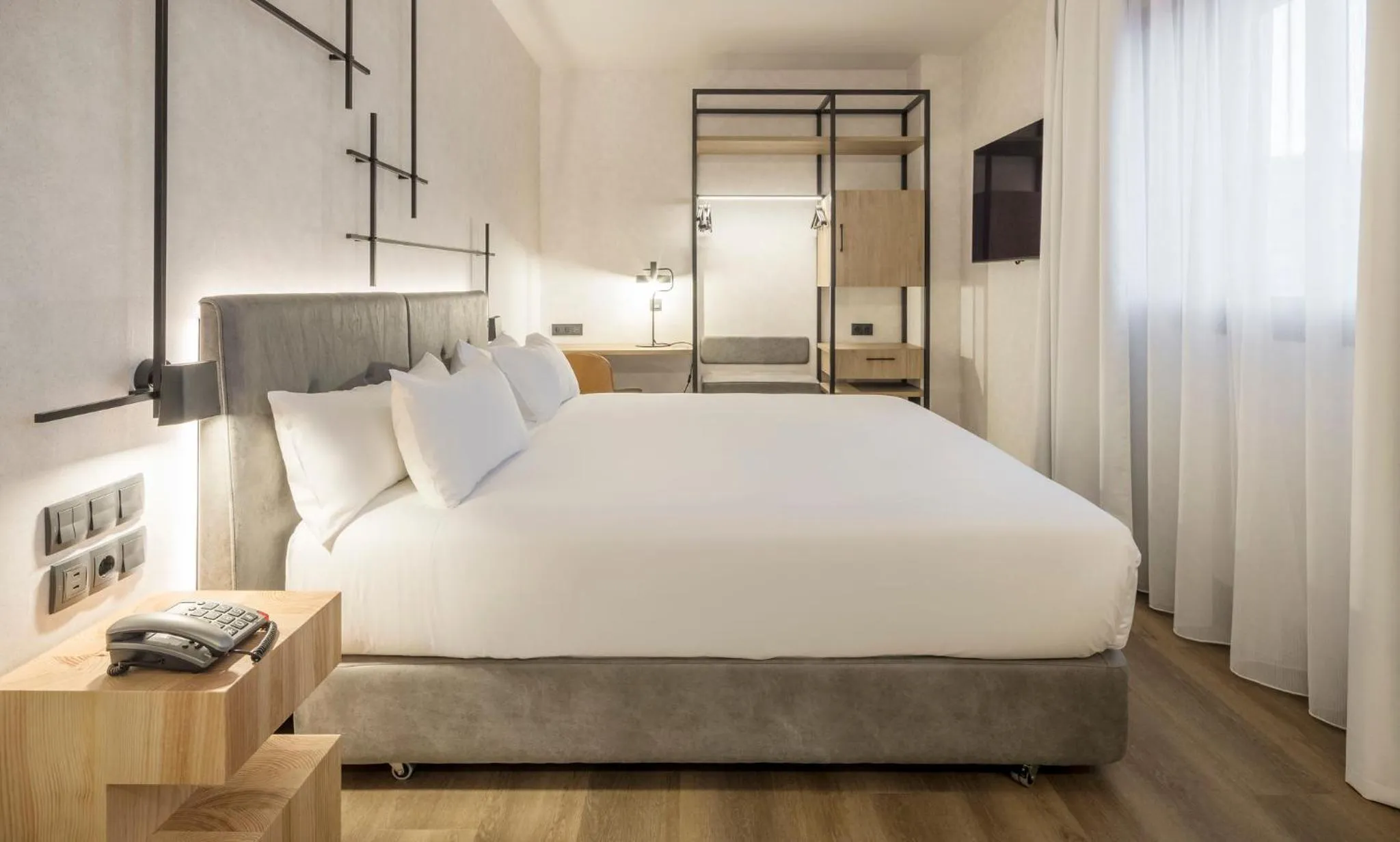 Bed in Hotel Ilunion San Mamés