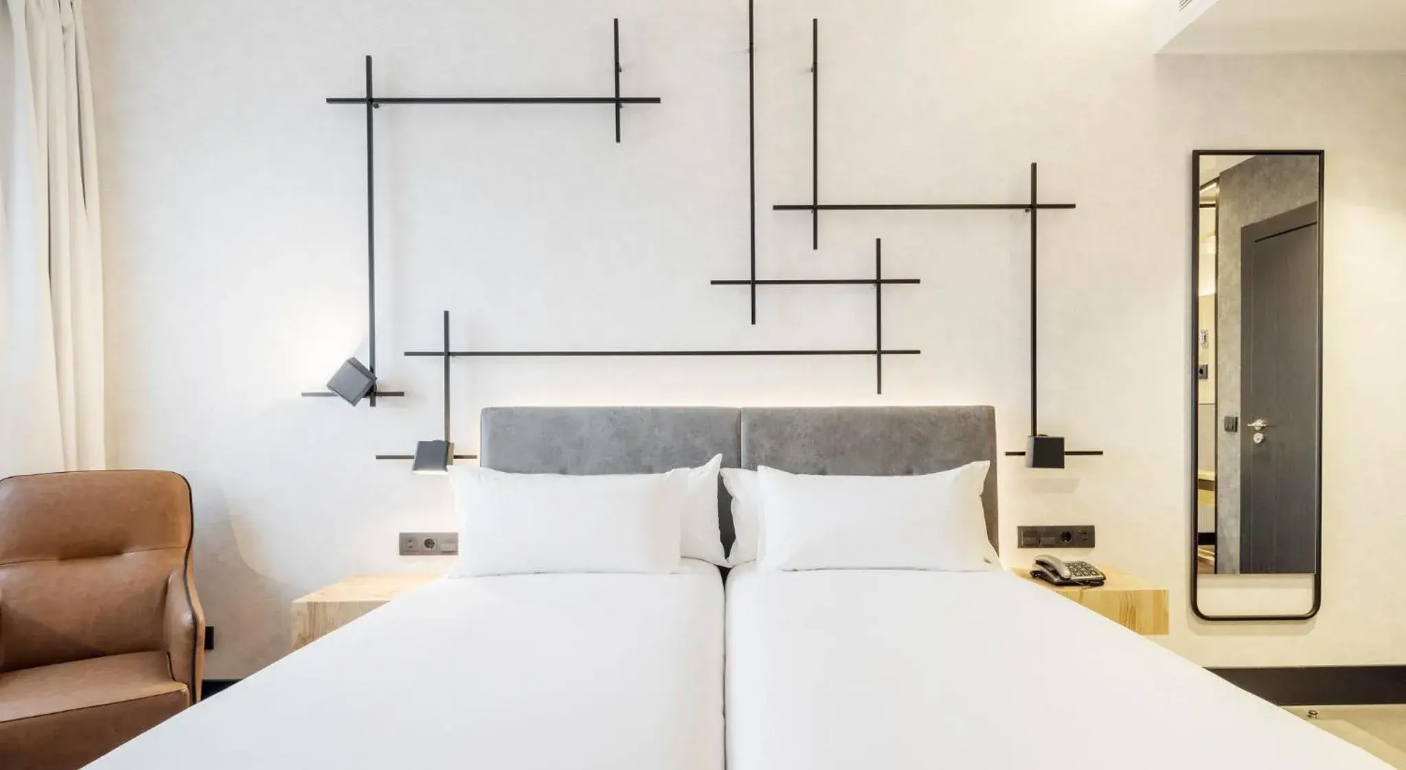 Bed in Hotel Ilunion San Mamés Bed in Hotel Ilunion San Mamés