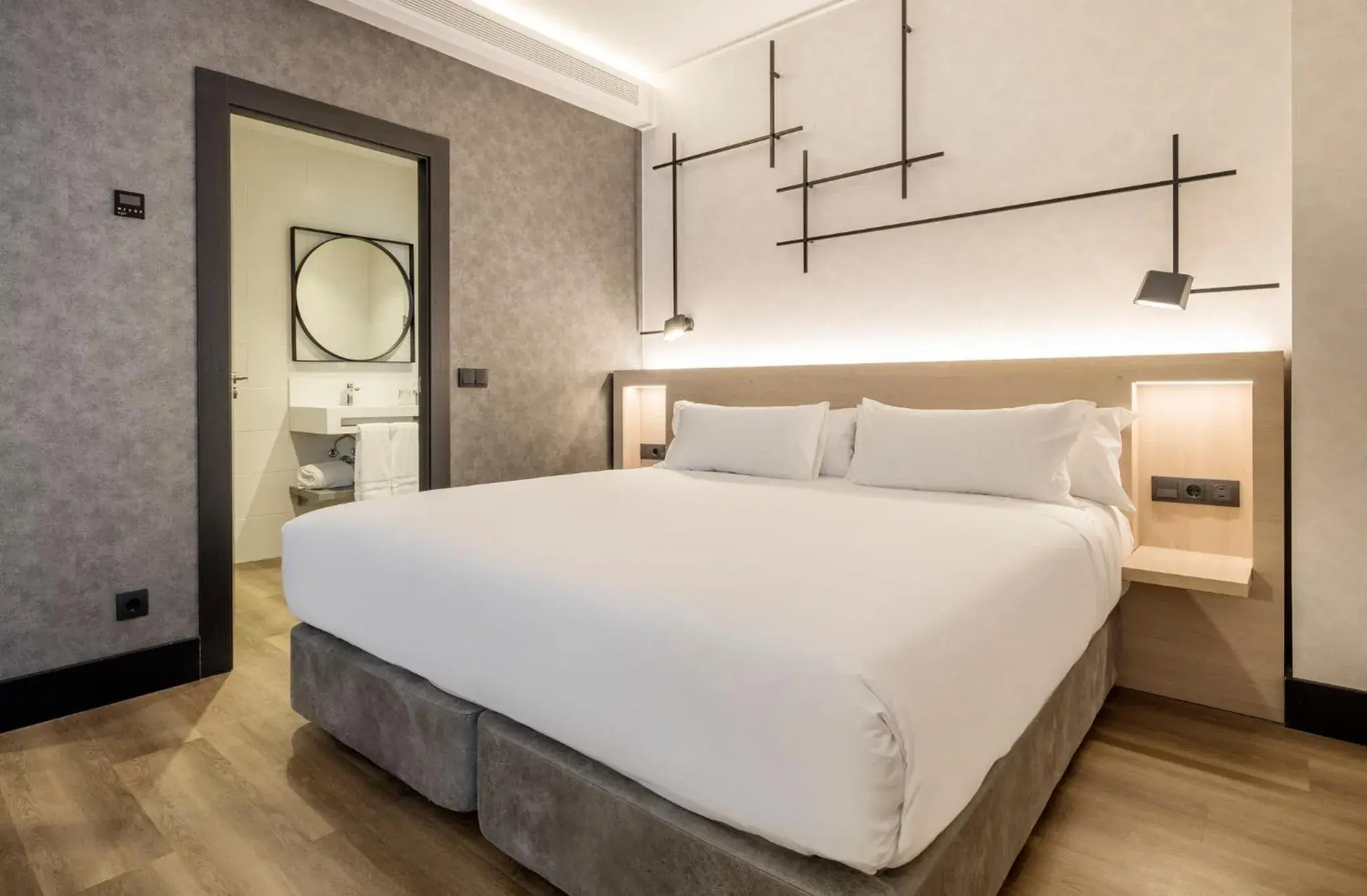 Bed in Hotel Ilunion San Mamés Bed in Hotel Ilunion San Mamés