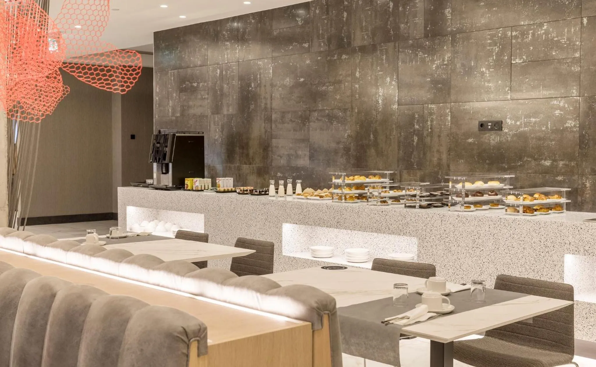 Buffet breakfast in Hotel Ilunion San Mamés