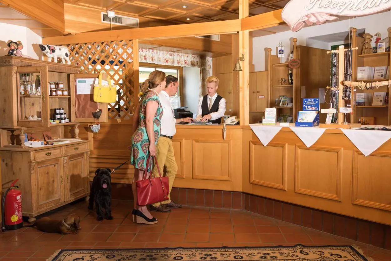 Lobby or reception in Landhotel Wachau - Hotel Garni