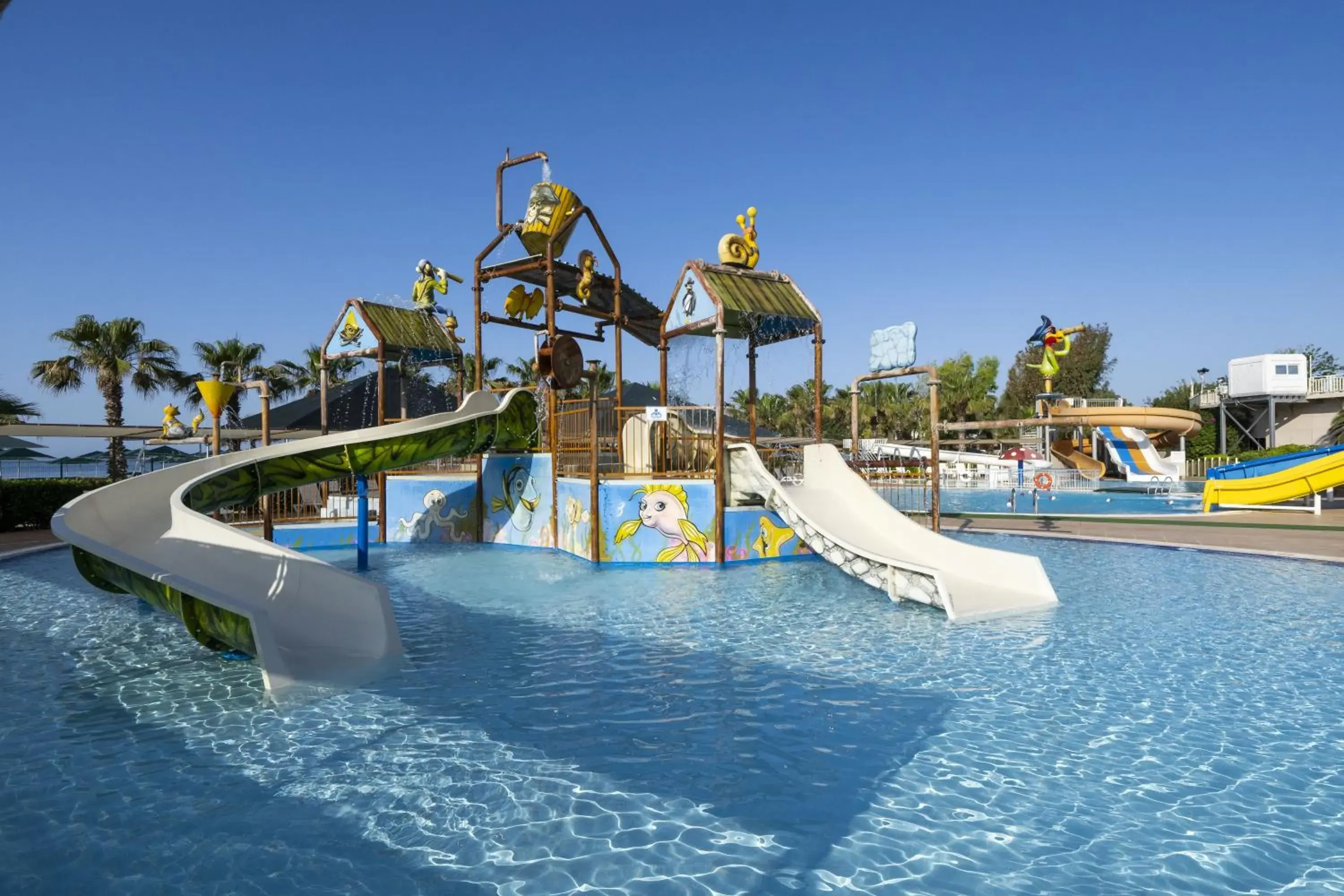 Children play ground, Water Park in Kaya Belek