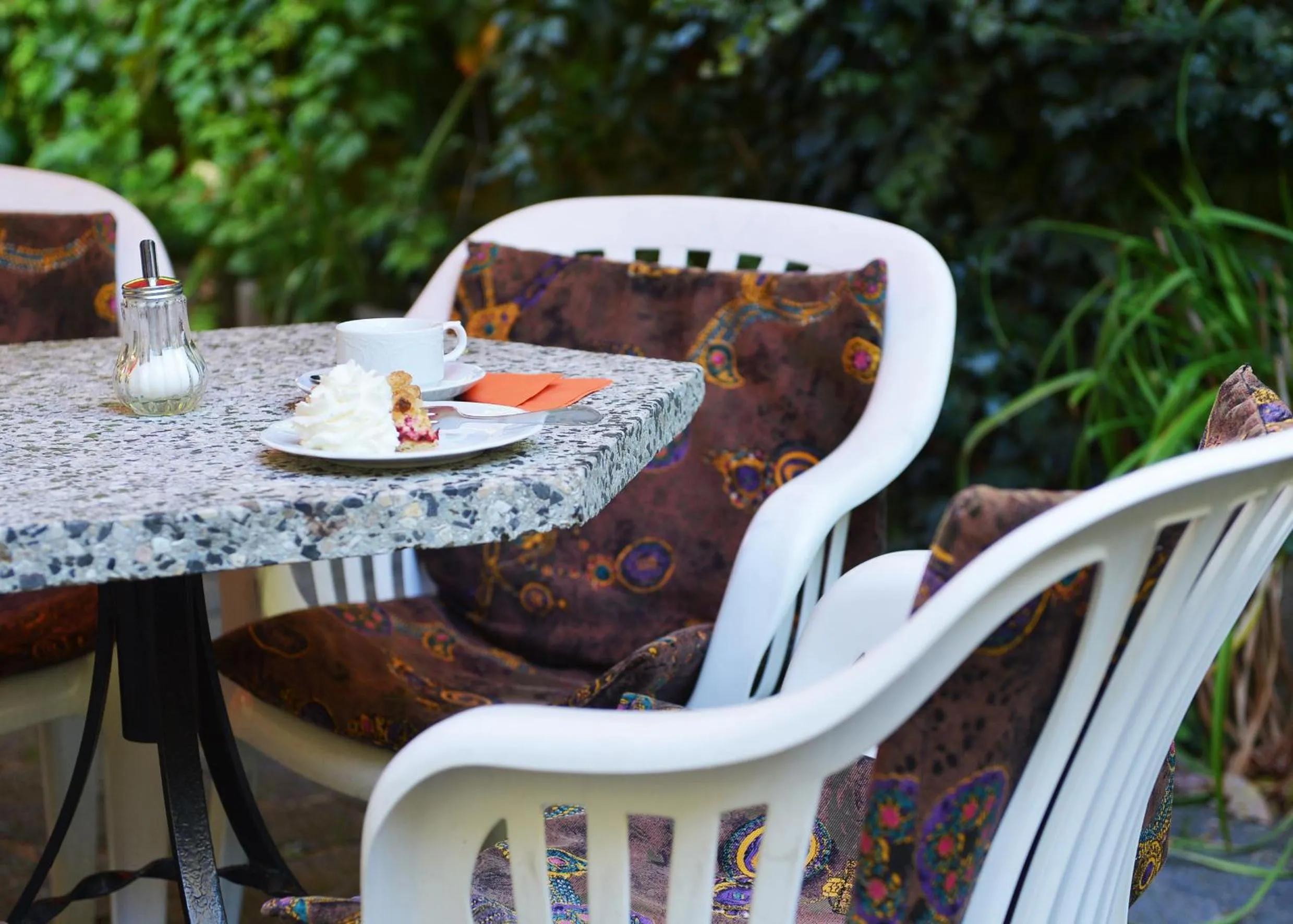 Patio in Pension Damköhler Thale OT Westerhausen