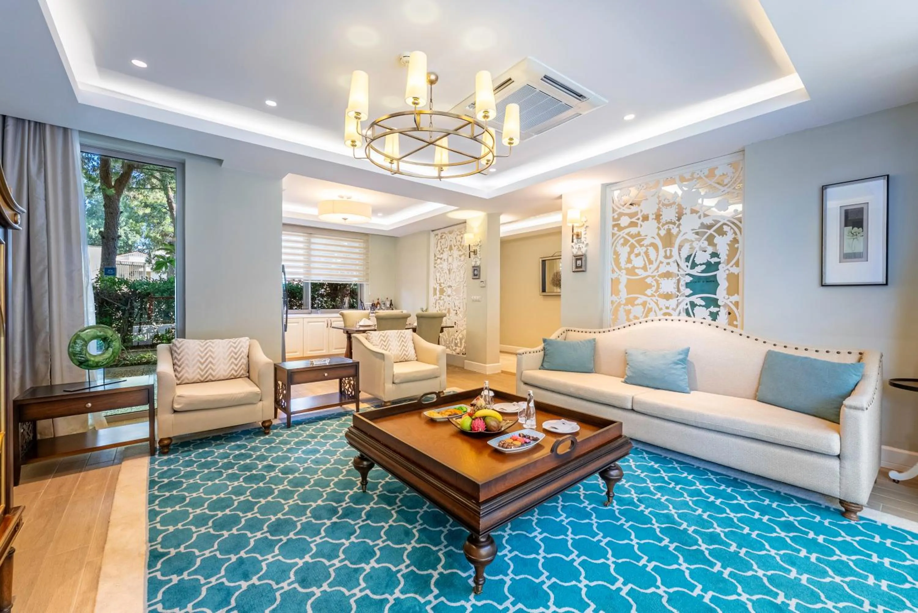 Living room in Kaya Palazzo Golf Resort