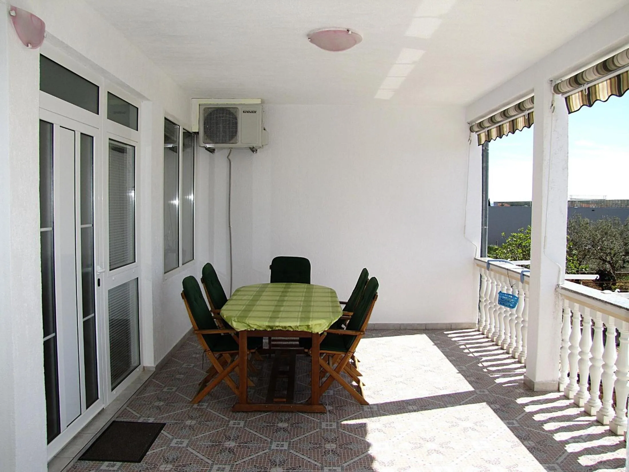 Balcony/Terrace in Apartments Klanac
